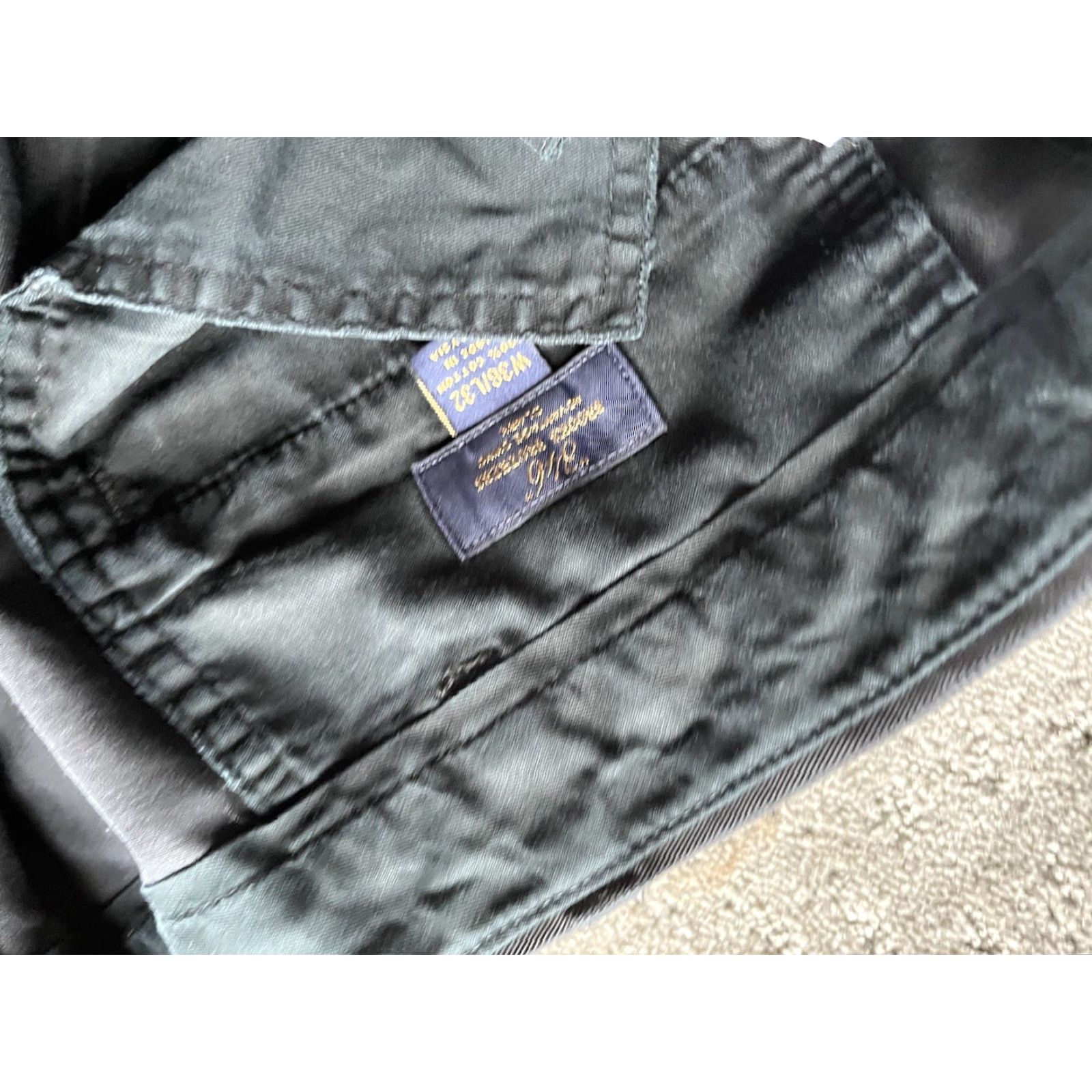 Brooks Brothers VINTAGE Brooks Brothers Men Chino Pants Black 36x32 Clark Fit Advantage Flat Front Regular Bonded Cotton 90s? (Wait: avoid adding false decade) Size US 36 / EU 52 - 3 Thumbnail