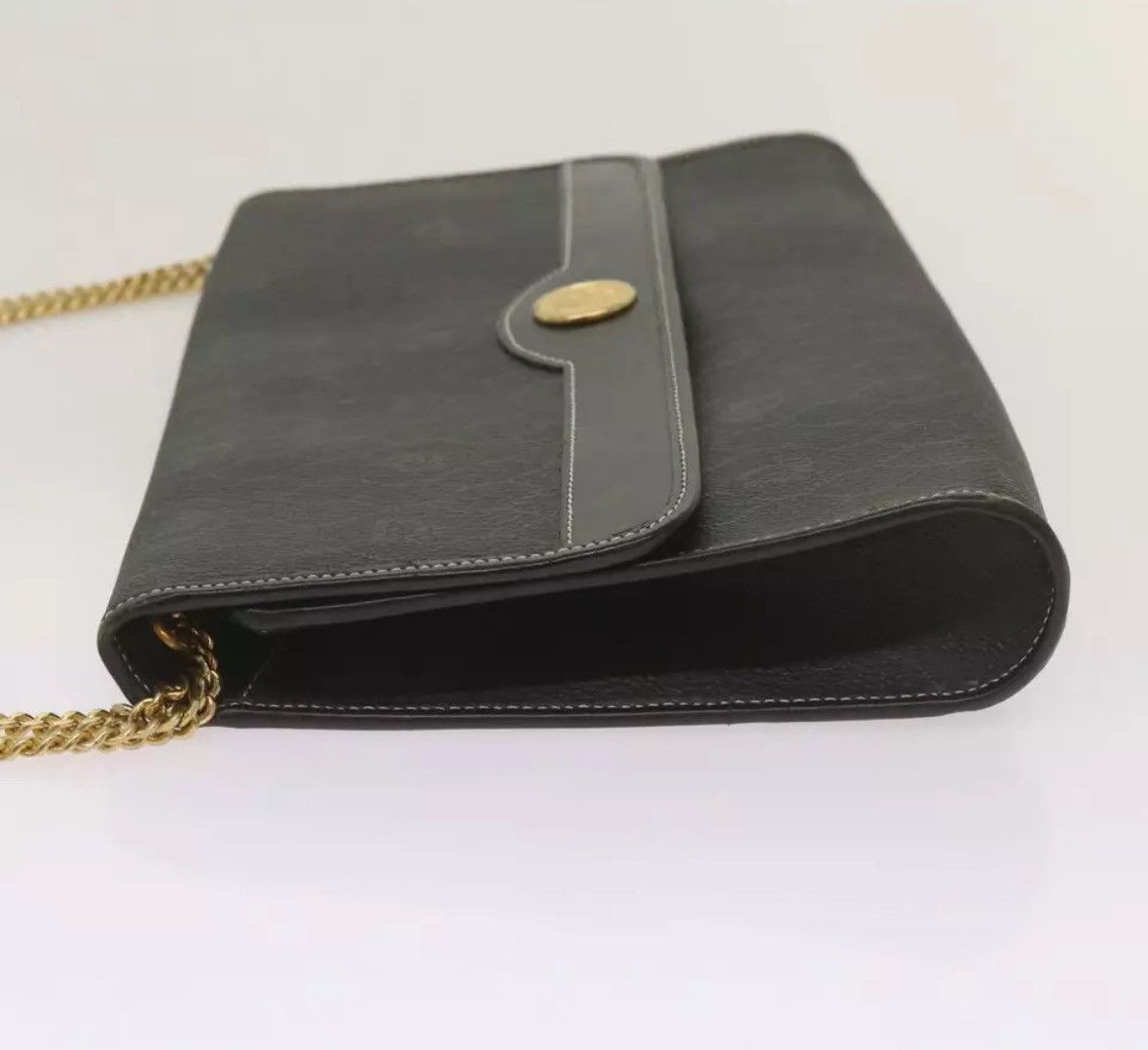 Christian Dior Monsieur × Dior × Vintage Christian Dior Vintage Honeycomb Canvas Chain Shoulder Bag Size ONE SIZE - 4 Thumbnail