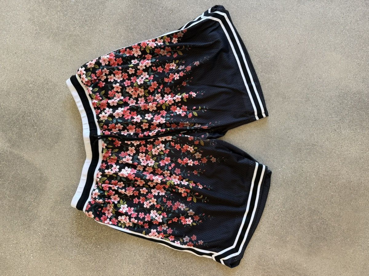 Floral Print Basketball Shorts