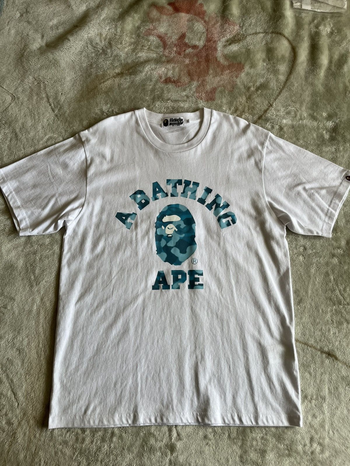 Bape Bape College Tee (SS21) Size US L / EU 52-54 / 3 - 1 Thumbnail