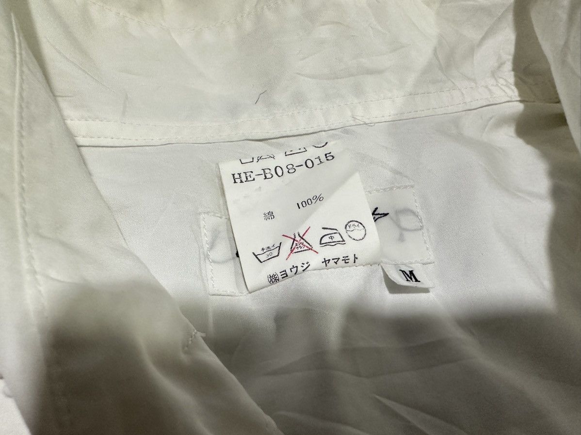 Yohji Yamamoto 🔥Archived Aw95 Yohji Yamamoto Pour Homme Half Zip Shirt Size US M / EU 48-50 / 2 - 6 Thumbnail