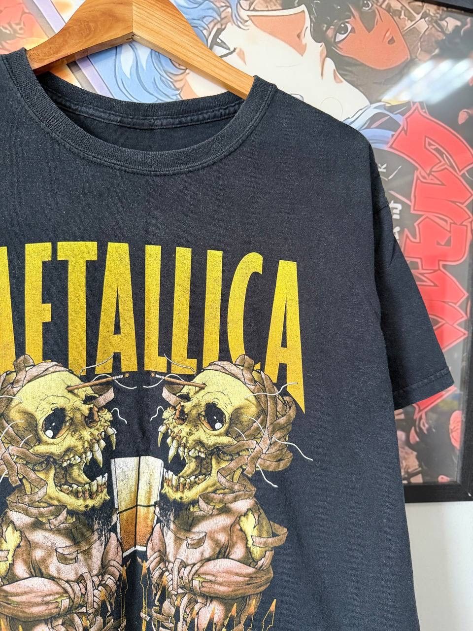 Metallica Vintage Metallica Fan Shirt – Skull Graphic Tee Size US XL / EU 56 / 4 - 4 Thumbnail