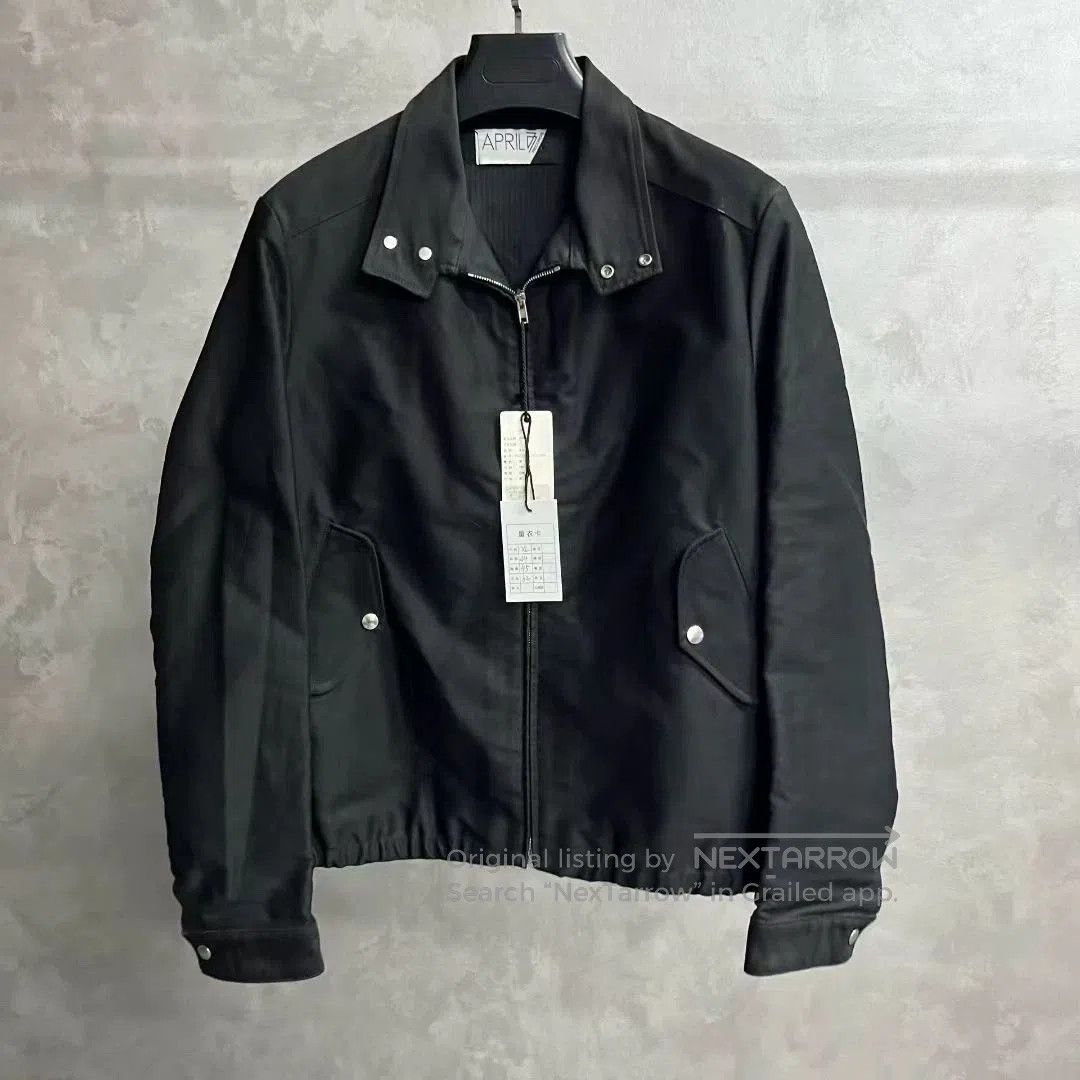 H&M black zip-up long sleeve jacket. Size US XL / EU 56 / 4 - 1 Thumbnail