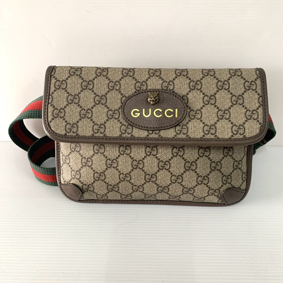 Gucci Gucci Monogram Supreme Waist/Sling Bag Size ONE SIZE - 4 Thumbnail