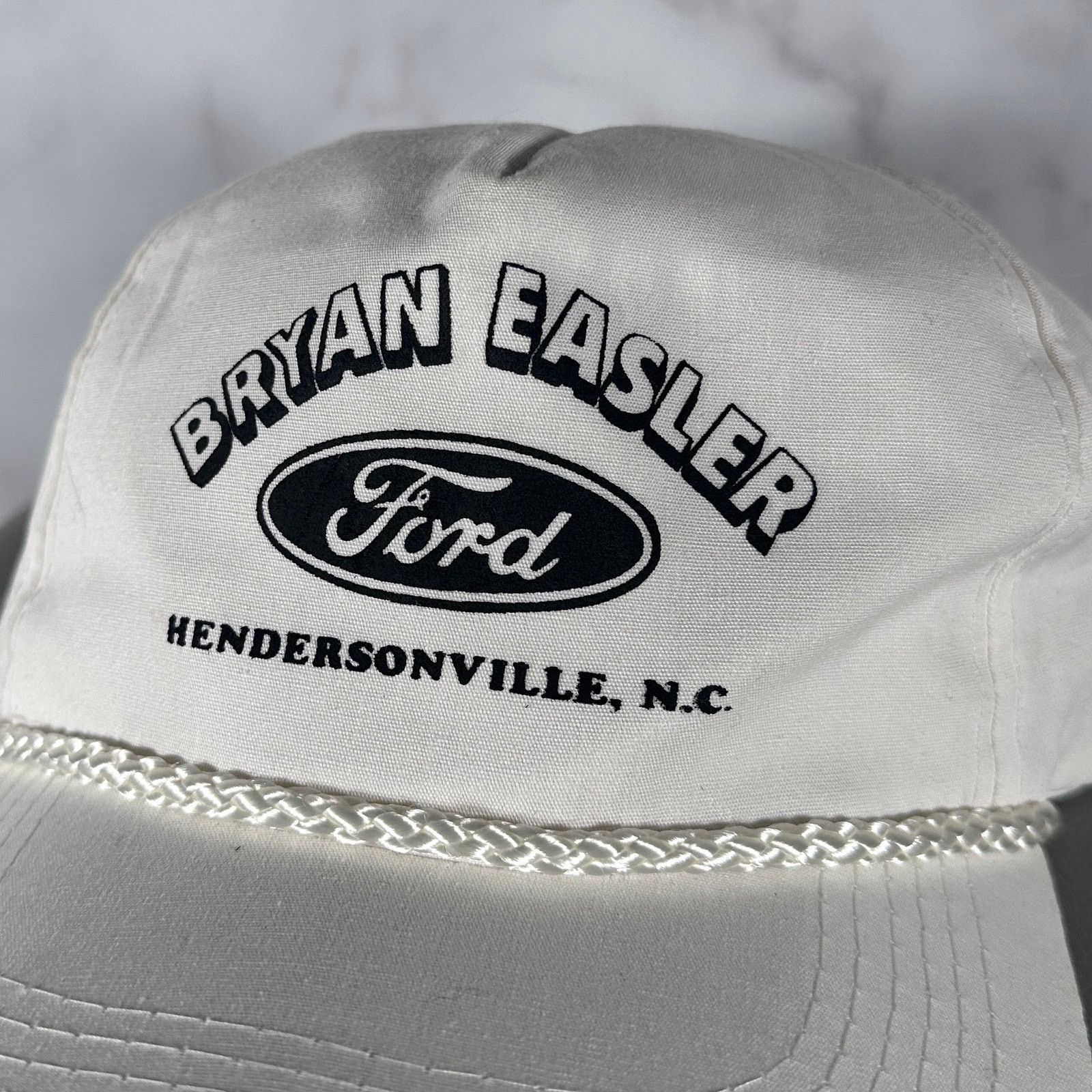 Vintage Vintage White Ford Capital SnapBack Size ONE SIZE - 2 Thumbnail