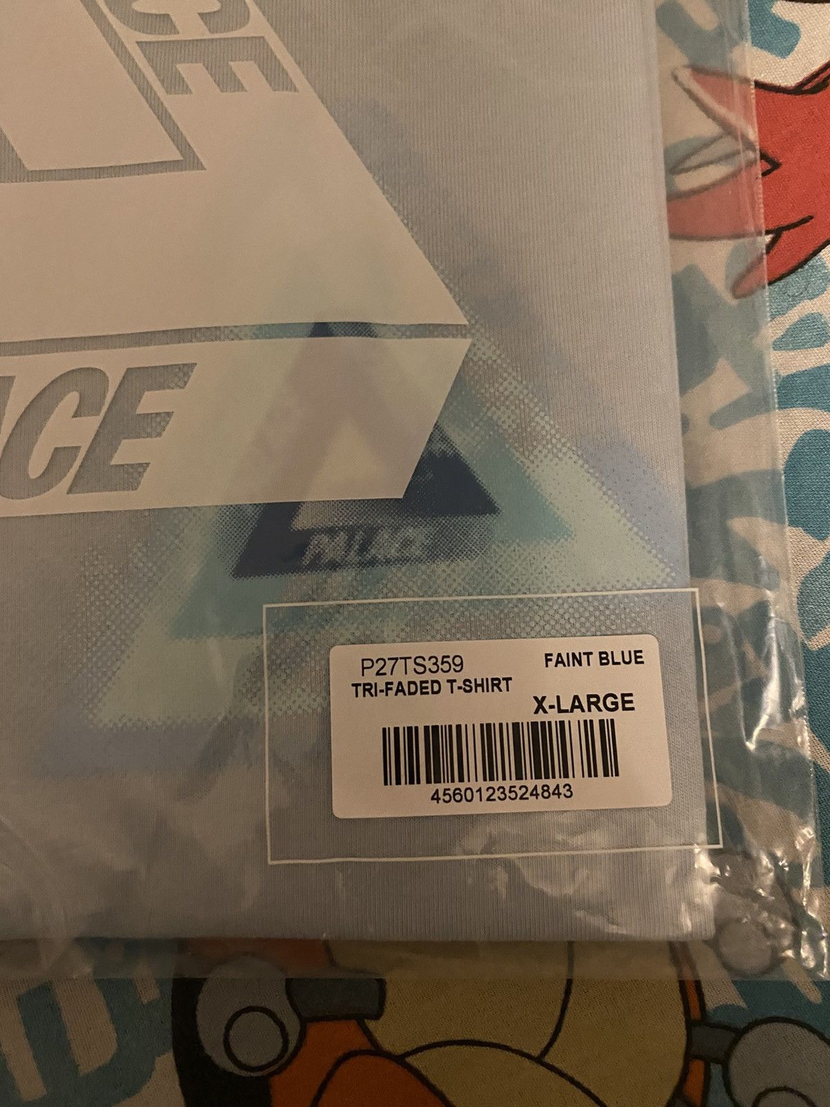Palace Palace Tri-Faded T-Shirt Faint Blue Size XL Size US XL / EU 56 / 4 - 4 Thumbnail