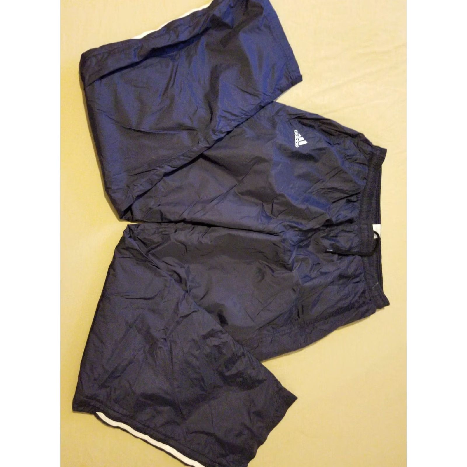 Adidas adidas Pants Mens L Large Navy Blue Athletic Sweatpants Gym Workout Regular Size Type Blue Athletic Mens Size US 33 - 3 Thumbnail