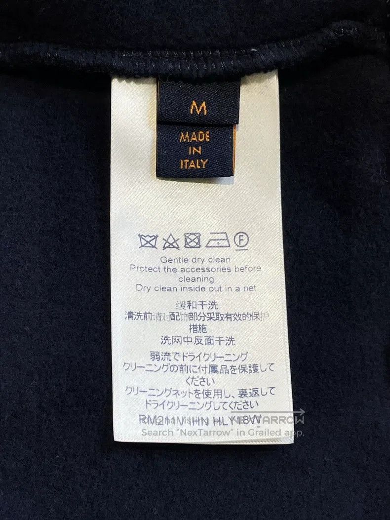 Louis Vuitton Louis Vuitton Navy Blue Beaded Sweatshirt Size US M / EU 48-50 / 2 - 5 Thumbnail