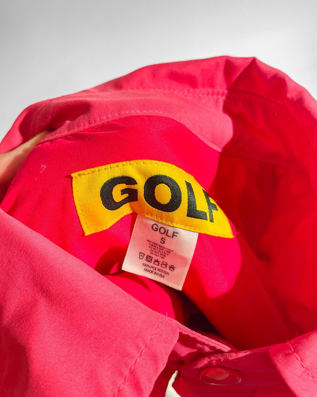 Golf Wang Golf Wang Pink Smile Puffer Jacket Size US S / EU 44-46 / 1 - 7 Thumbnail
