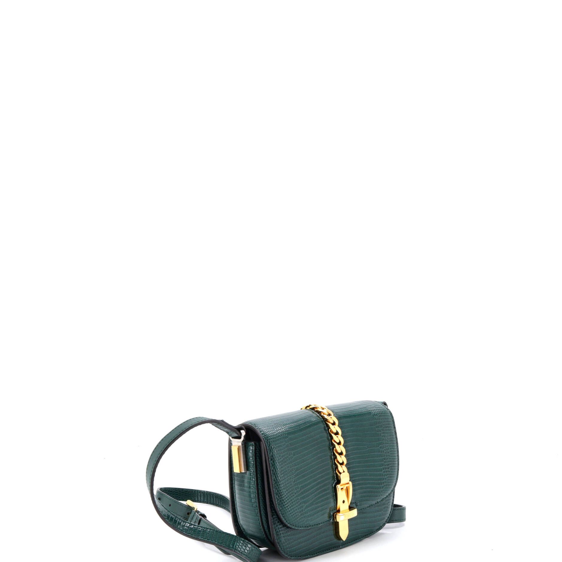 Gucci Sylvie 1969 Shoulder Bag Lizard Small Size ONE SIZE - 1 Thumbnail