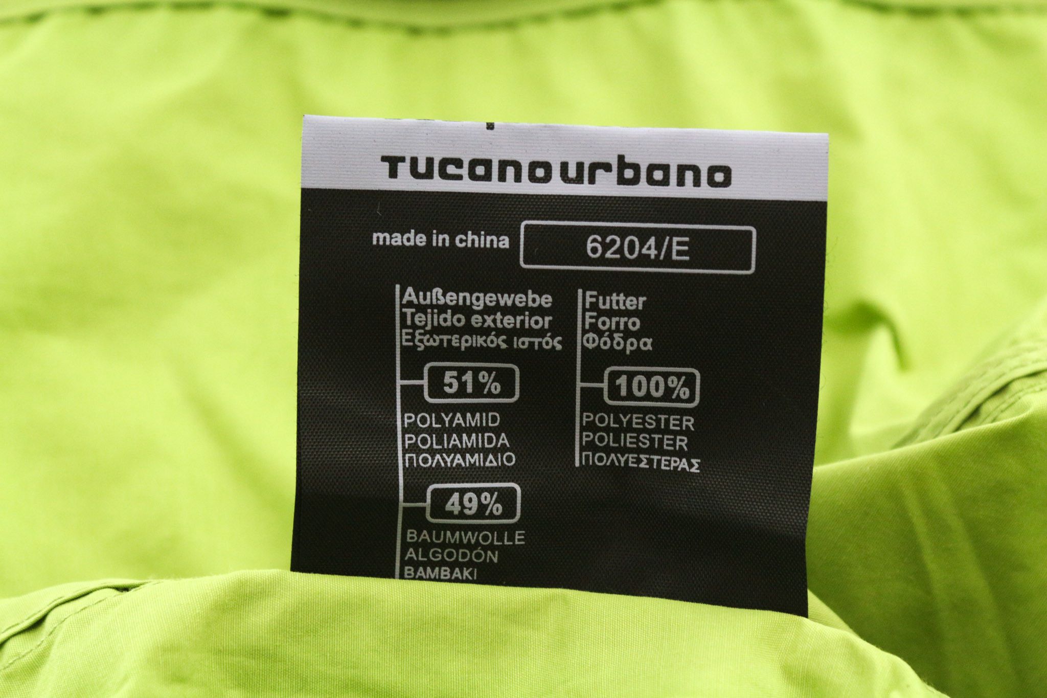 Other DEMETRA IT42 Green Windproof Moto Jacket 74867 Size XL / US 12-14 / IT 48-50 - 7 Thumbnail