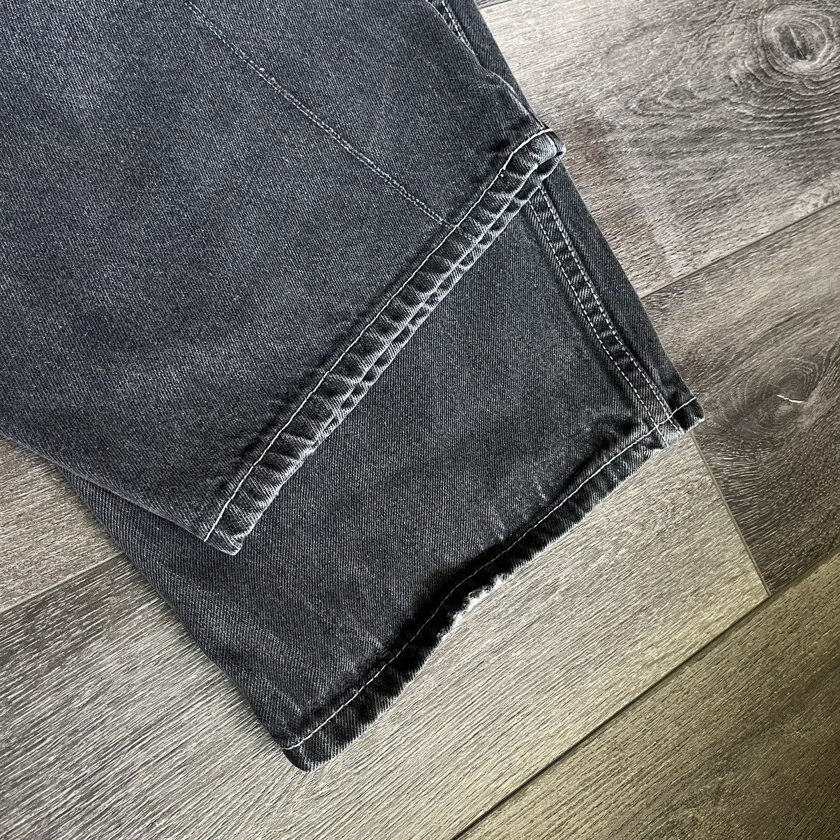 Vintage Vintage 1990s FNF Carpenter Skater Baggy Denim Jeans 34x32 Size US 34 / EU 50 - 5 Thumbnail