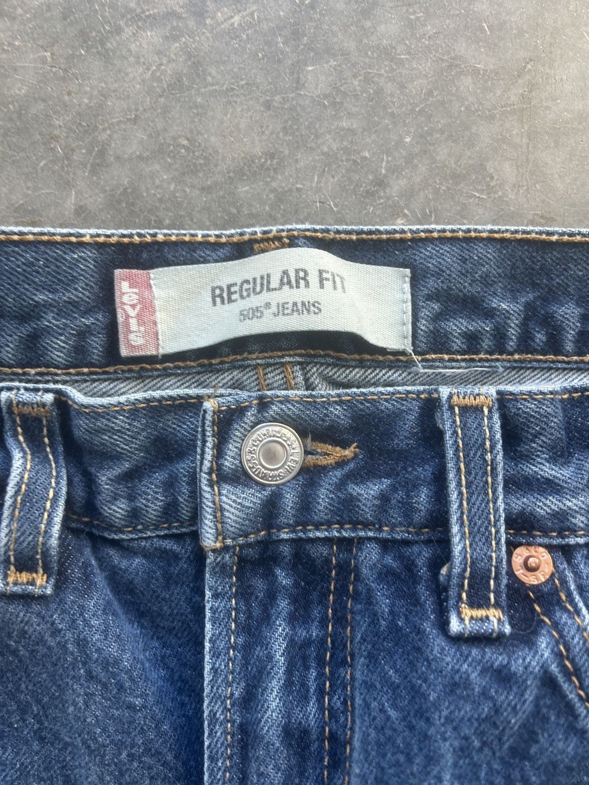 Levi's × Vintage Vintage Y2K Levi’s 505 Denim Jeans 33x30 Size US 33 - 4 Thumbnail