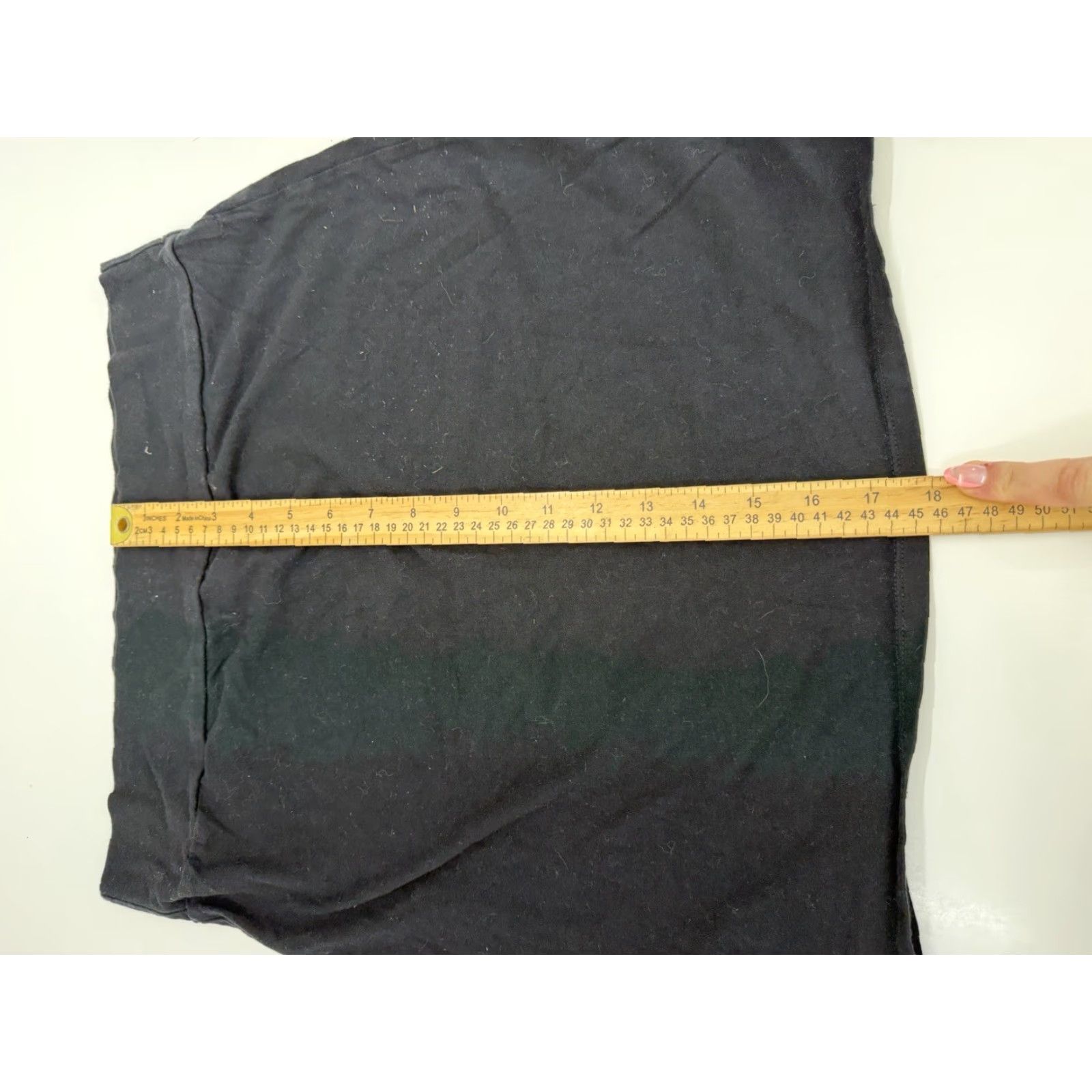 Vintage Wild Fable Skirt Womens Juniors Black Pull On Mini Tight L Large Casual Party Workwear Casual Size 36" / US 14 / IT 50 - 6 Thumbnail