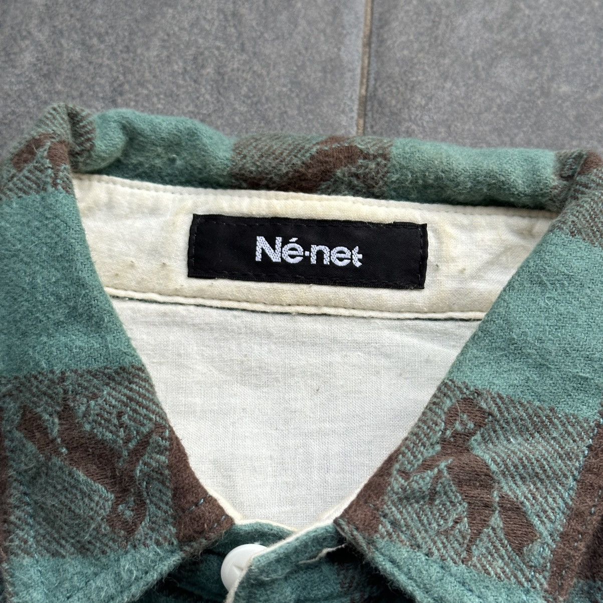Issey Miyake Vintage Japanese Ne Net Issey Miyake Button Up Shirts Size US M / EU 48-50 / 2 - 6 Thumbnail