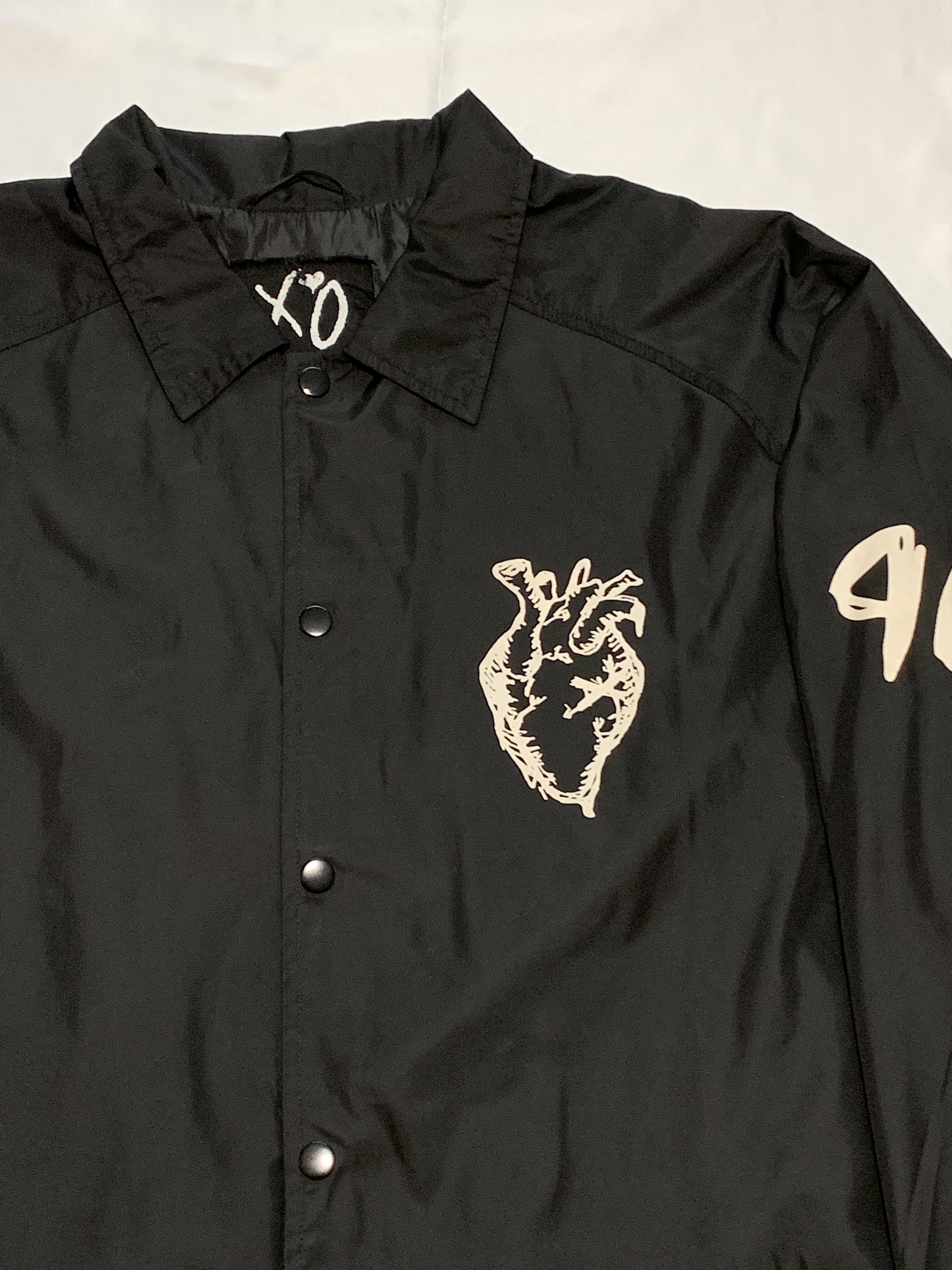 The Weeknd Bleeding Heart Coach Jacket