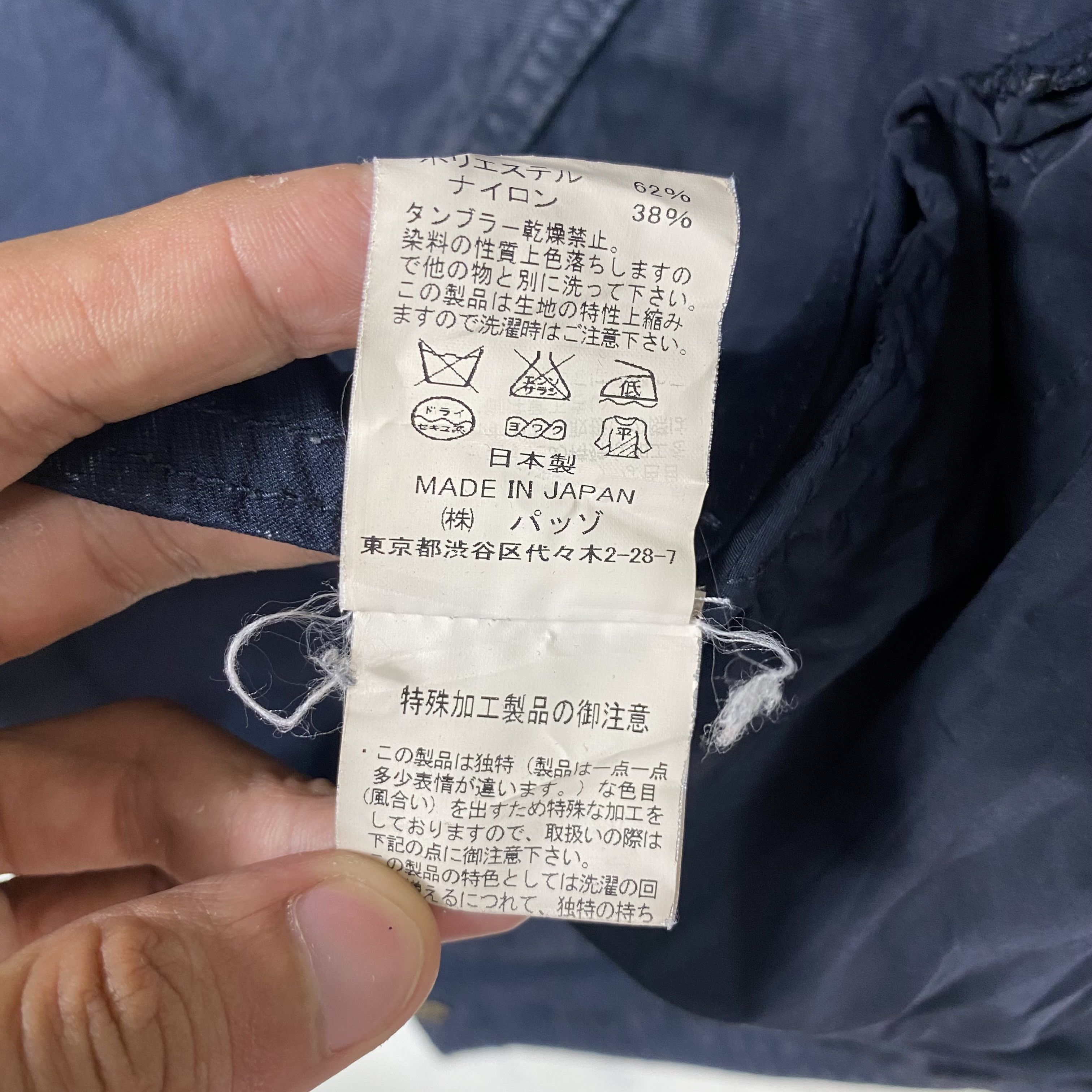 Pazzo 💥PAZZO BONDAGE FISHTAIL NAVY PARKA JACKET Size US M / EU 48-50 / 2 - 10 Thumbnail