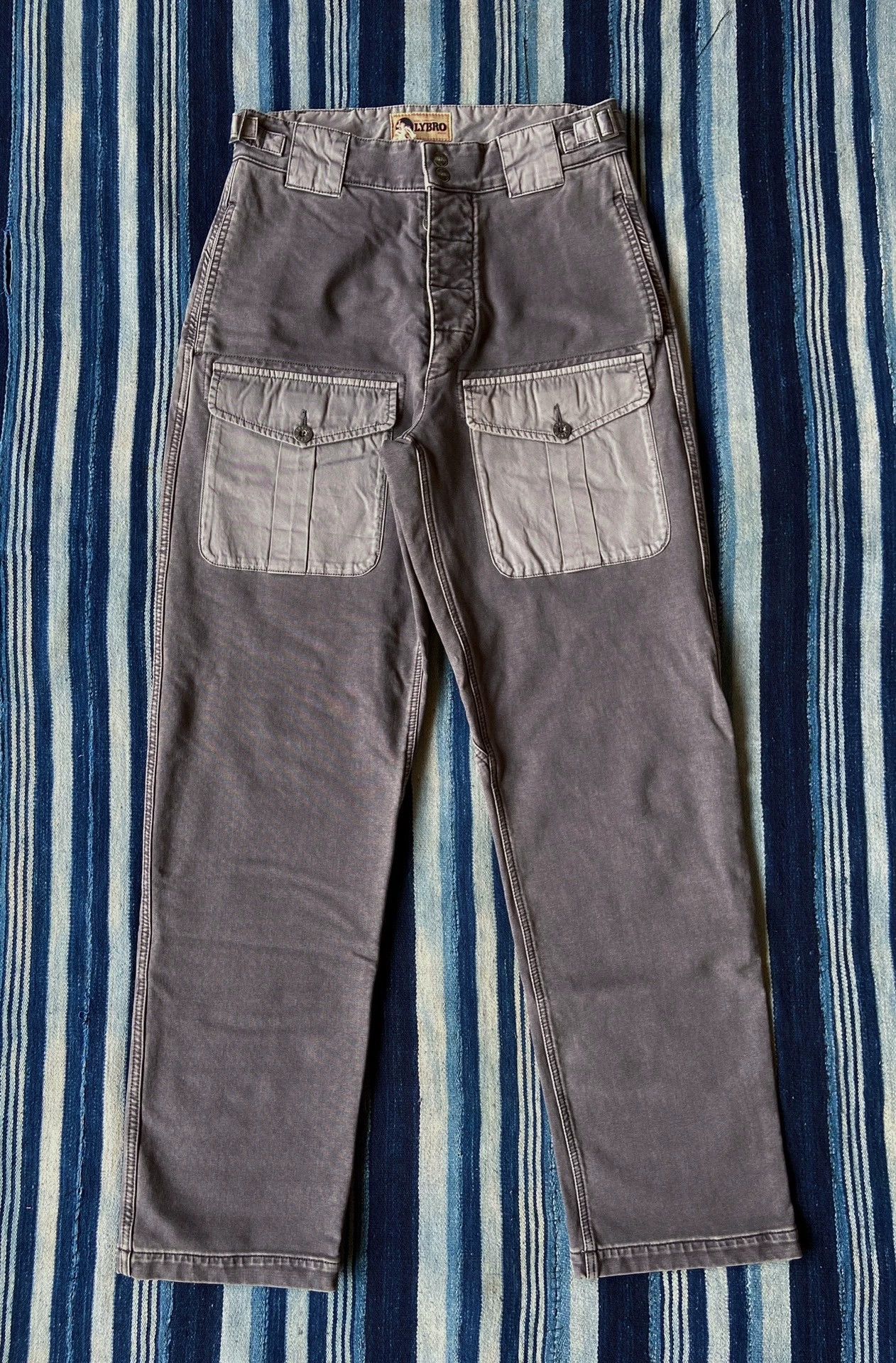 Nigel Cabourn NIGEL CABOURN LYBRO ARCTIC JERSEY heavy washed 28 Size US 28 / EU 44 - 4 Thumbnail