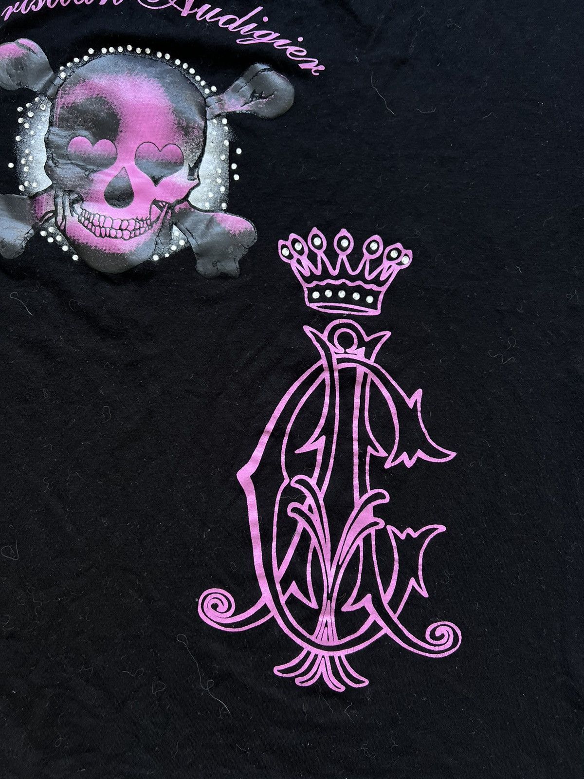 Christian Audigier × Ed Hardy × Vintage Vintage Y2K Christian Audigier Tee Size XL / US 12-14 / IT 48-50 - 3 Thumbnail
