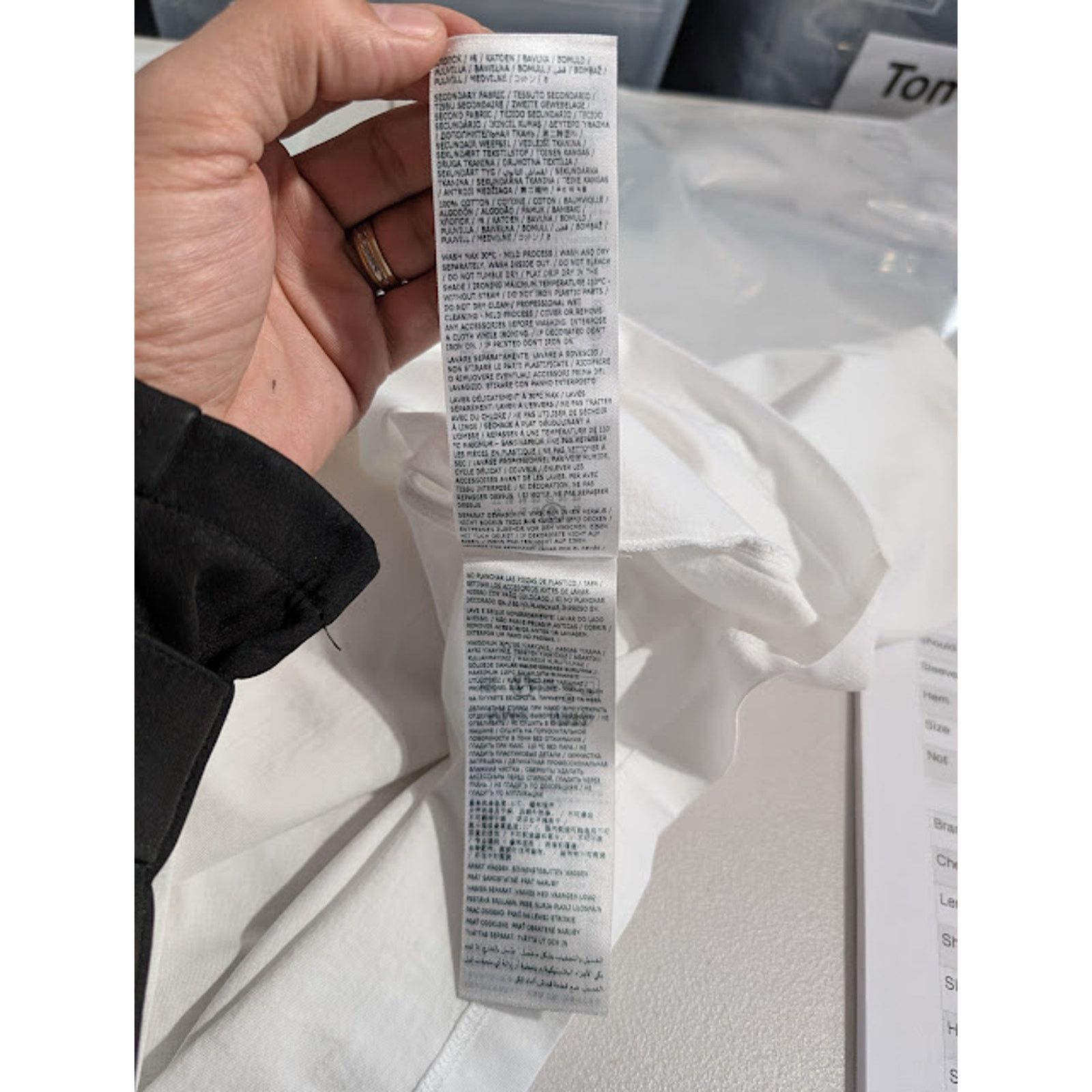 Maison Margiela o1rshd1 T-Shirt in White Size US S / EU 44-46 / 1 - 13 Thumbnail