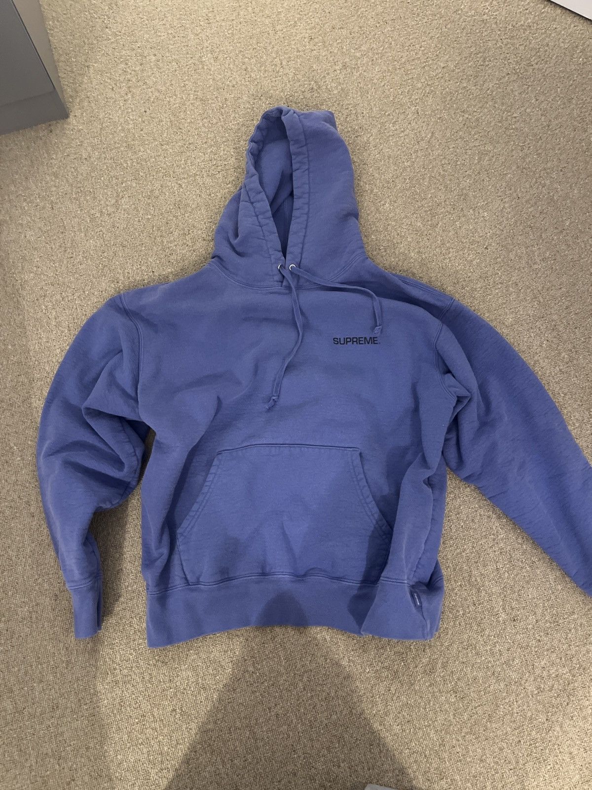 Supreme Supreme Immortal Hooded Sweatshirt Violet SS24 Size US M / EU 48-50 / 2 - 1 Thumbnail