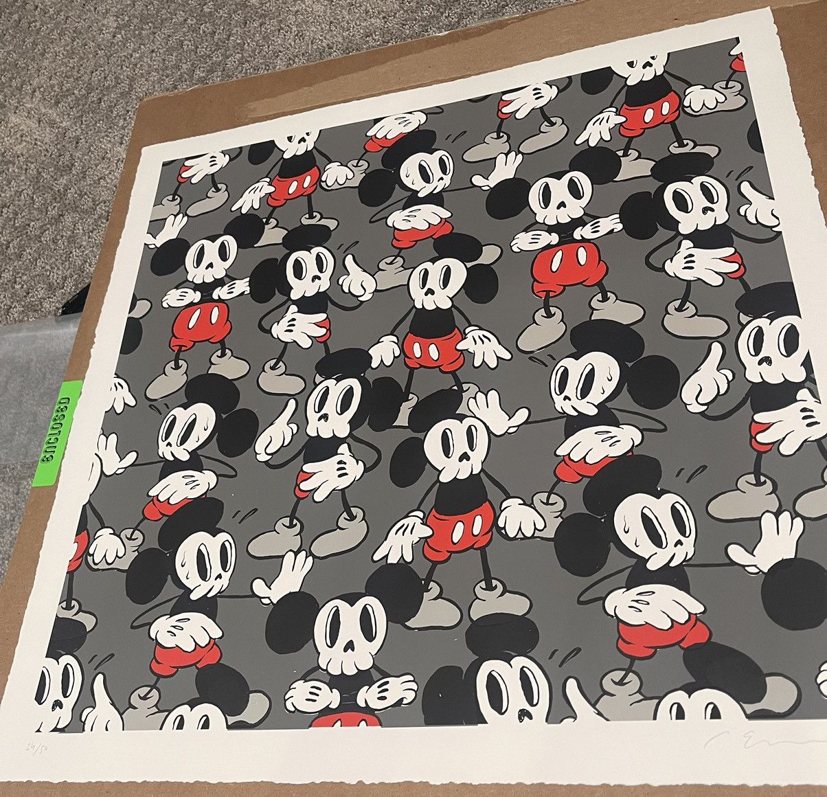 Other Cotè Escriva “MOUSE PARTY” Print Size ONE SIZE - 4 Thumbnail