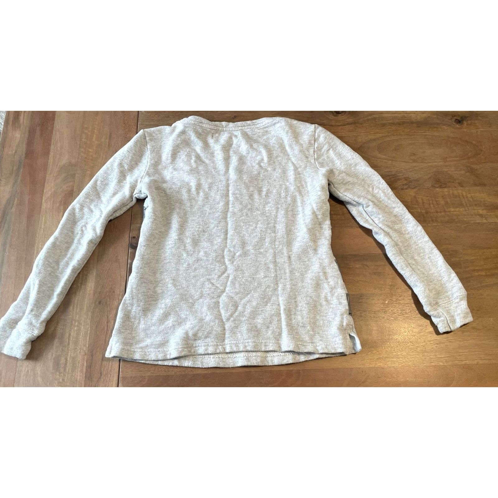 Vintage Philosophy Women's Gray Top Long Sleeve Sequin Bead Pullover XS Shirt Size XS / US 0-2 / IT 36-38 - 2 Thumbnail