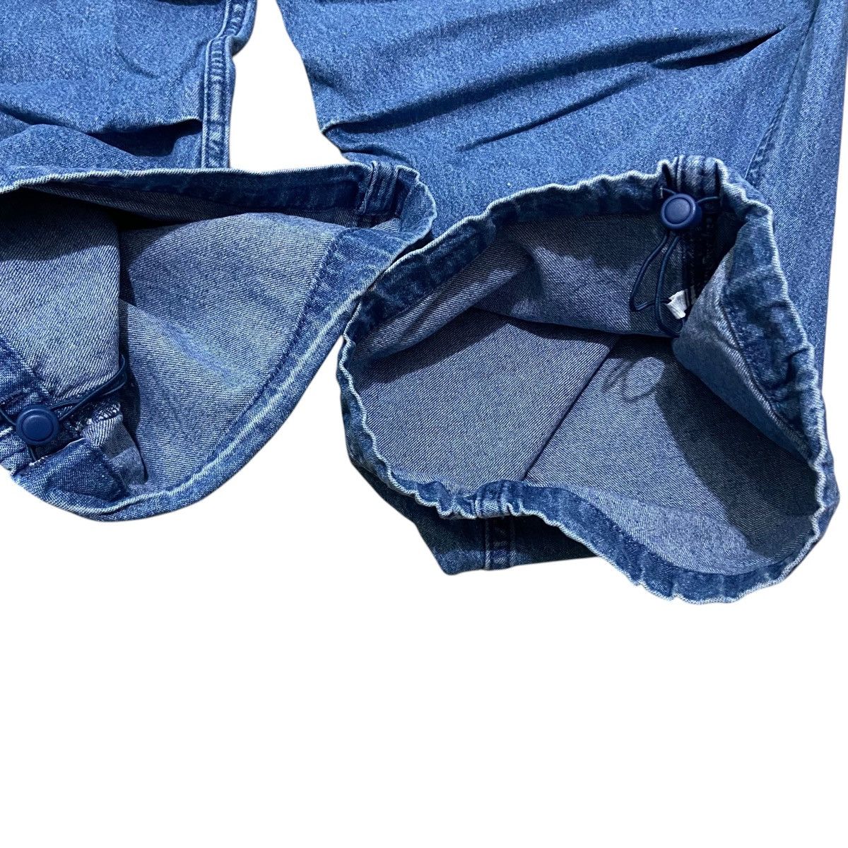 Japanese Brand GU Superwide Cargo Ballon Pants - Blue Jeans Size US 29 - 5 Thumbnail