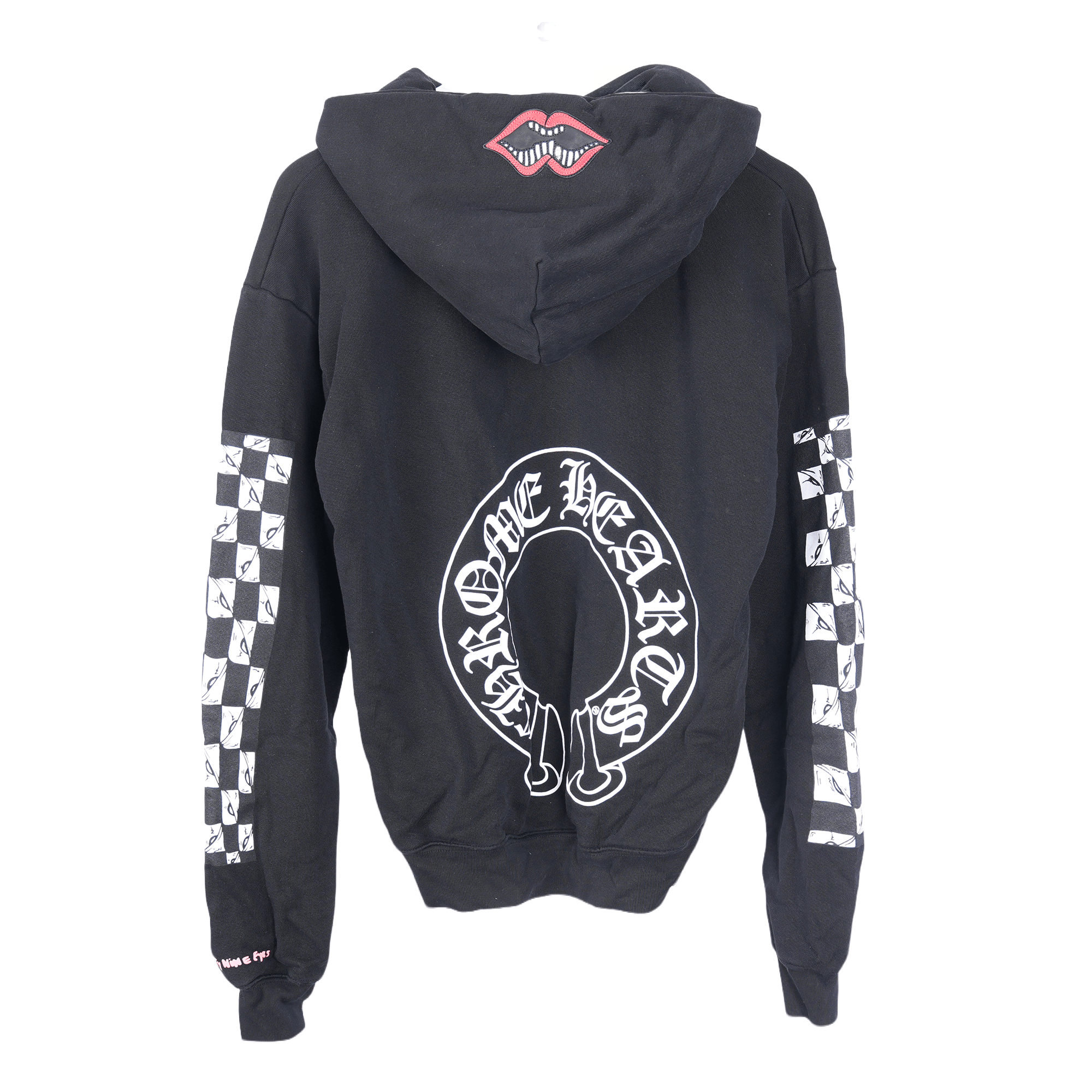Chrome Hearts CHROME HEARTS X MATTY BOY LIPS PATCH LOGO DOUBLE HOODIE Size US S / EU 44-46 / 1 - 1 Thumbnail