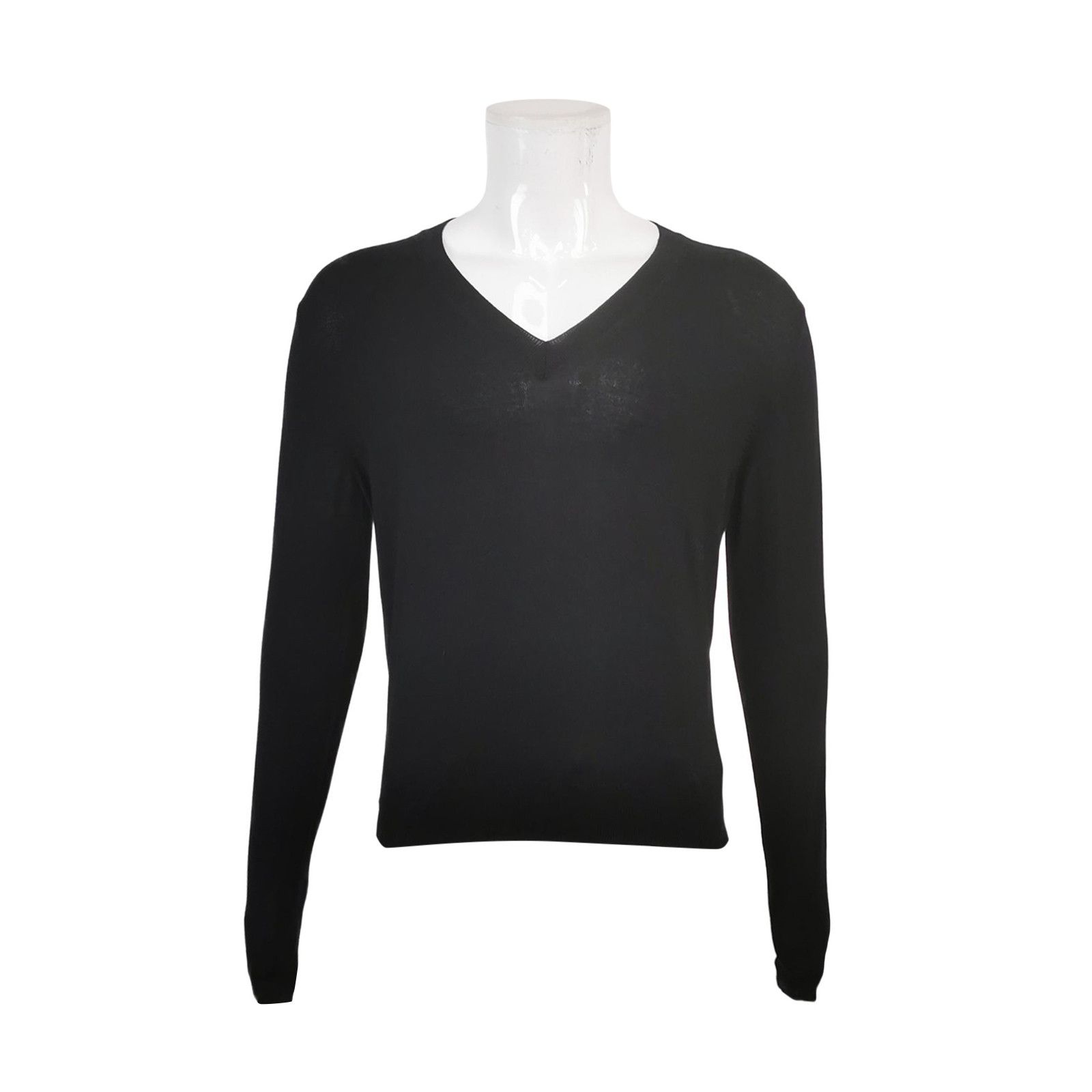 Prada Prada Wool V-Neck Long-Sleeve Cardigan S Size US S / EU 44-46 / 1 - 1 Thumbnail