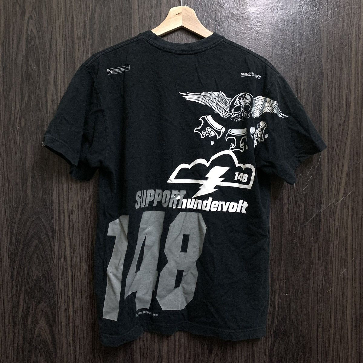 Neighborhood × Vintage Vintage Neighborhood 148 Support Thundervolt 2004 T Shirt Size US M / EU 48-50 / 2 - 2 Thumbnail