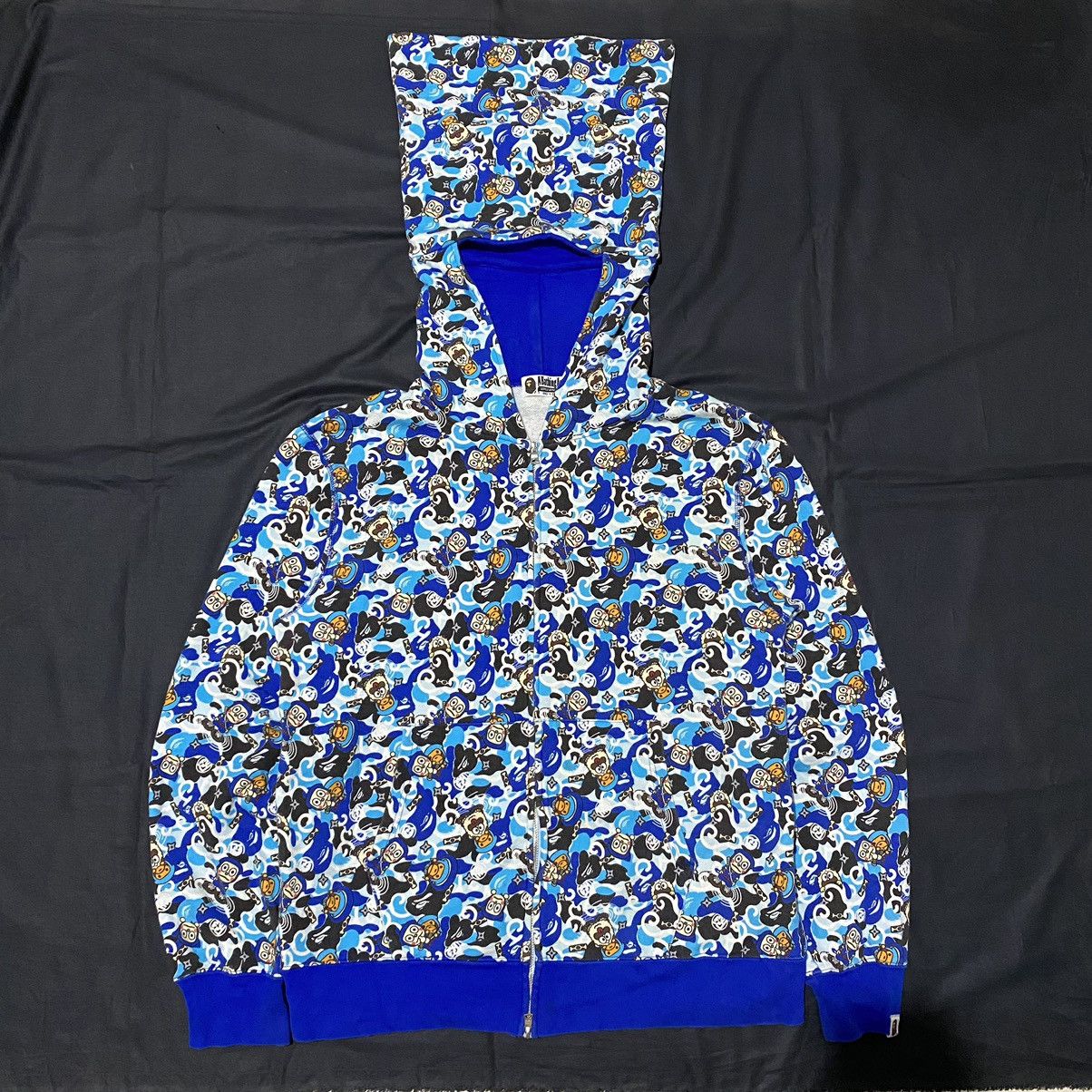 Bape x hattori kun camo zip hoodie hotsell