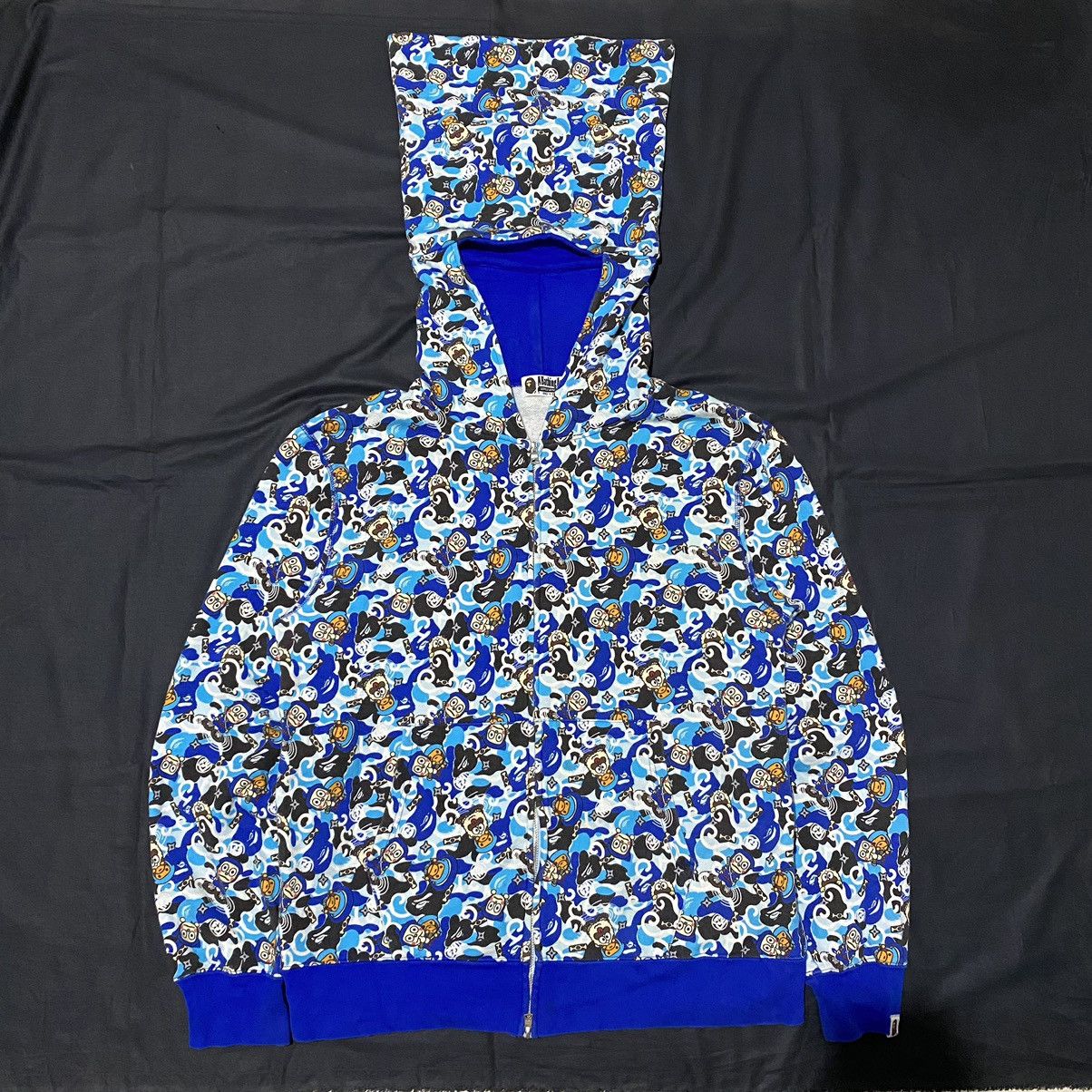 Bape Bape x Hattori Kun Zip Hoodie FW2019 Grailed