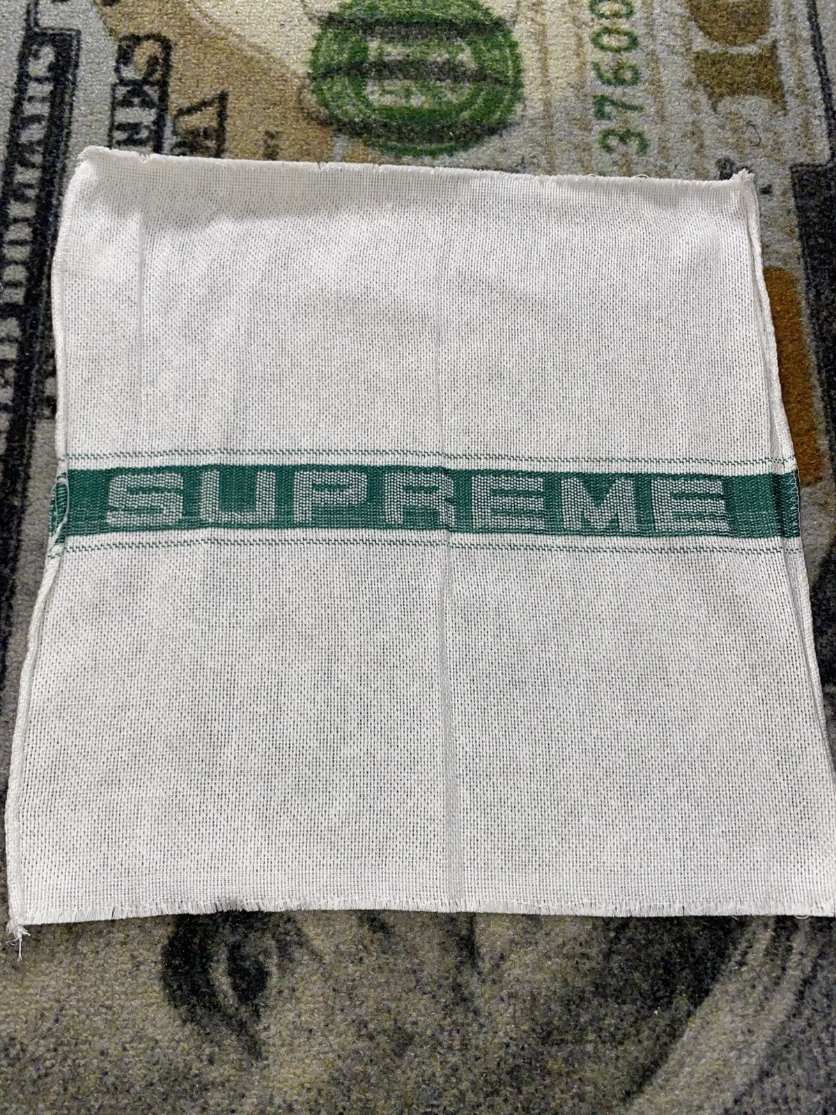 Supreme Supreme Shop Towel Green Size ONE SIZE - 1 Thumbnail