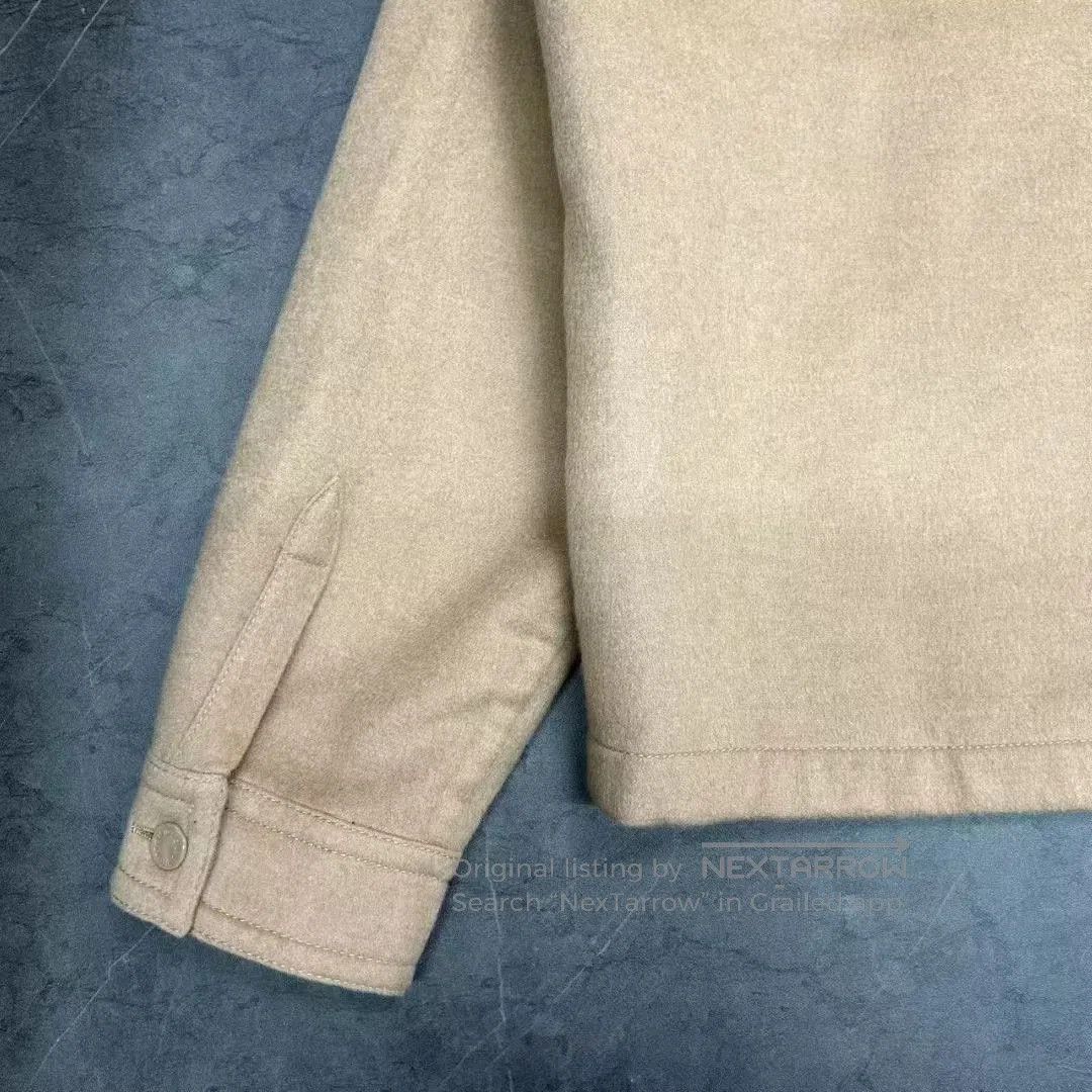 Louis Vuitton Louis Vuitton Alpaca Khaki Collar Button Coat. Size US XXL / EU 58 / 5 - 6 Thumbnail