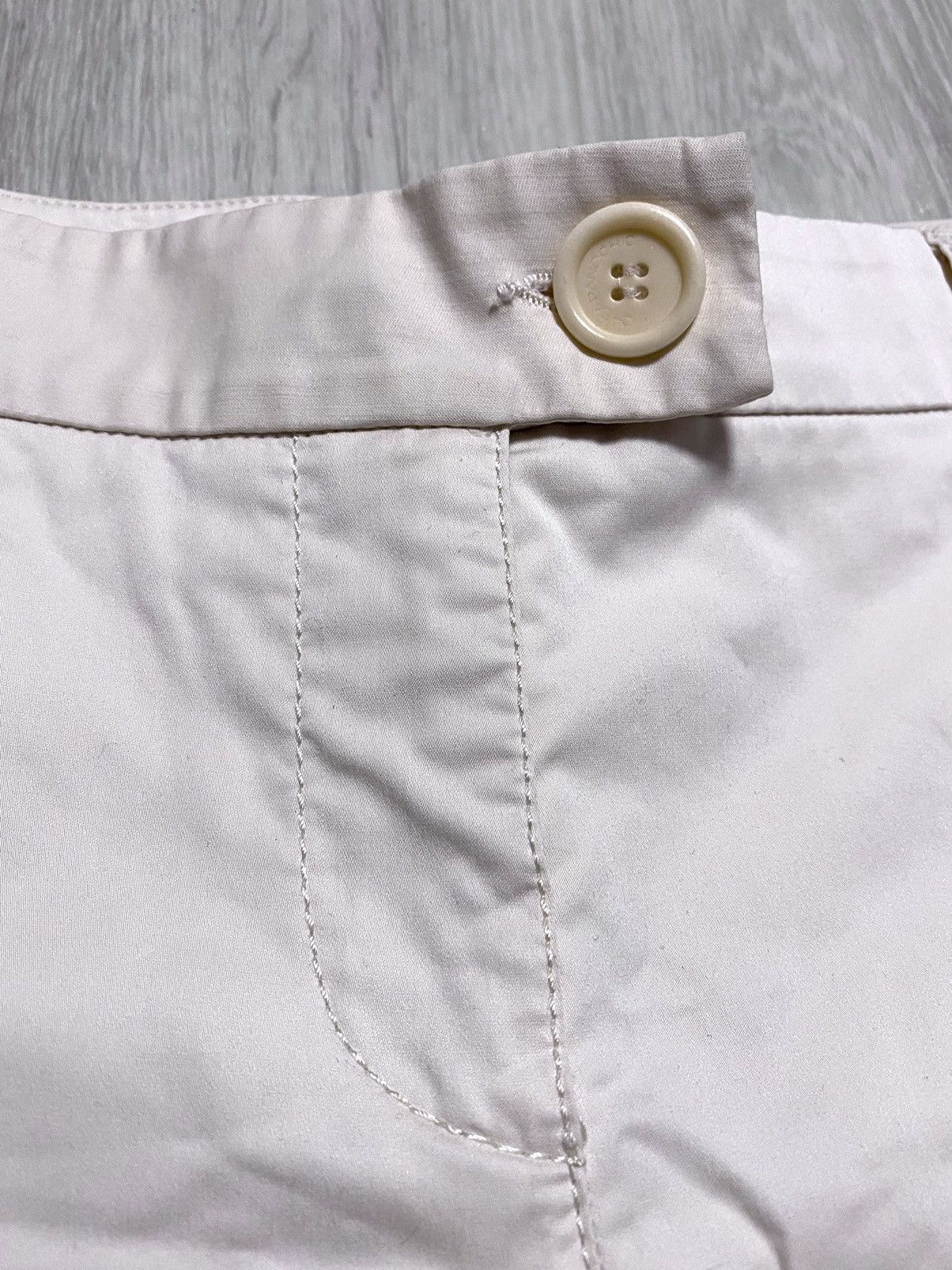 Moschino Women’s Moschino Cheap and Chic Beige Cotton Trousers Pants Size 28" / US 6 / IT 42 - 13 Thumbnail