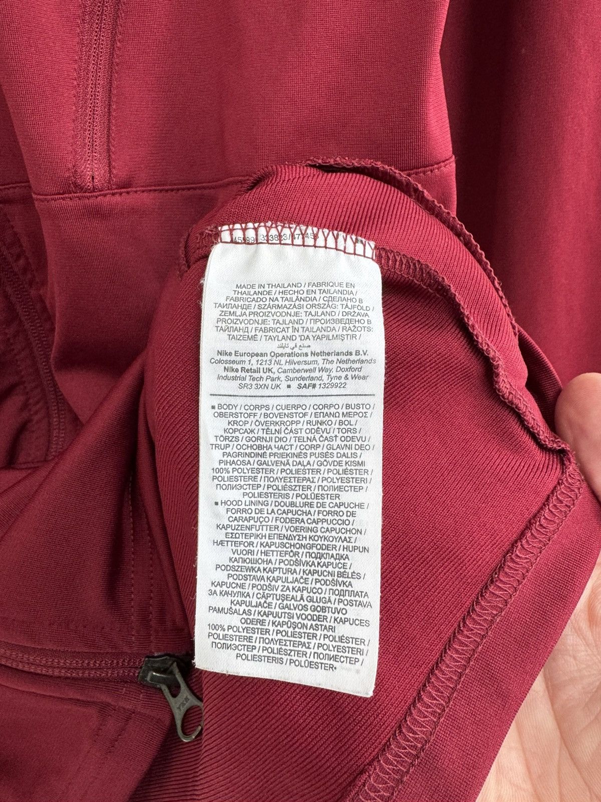 Nike Liverpool 2019-2020 Soccer Hooded Jacket Football Jersey Kit Size US M / EU 48-50 / 2 - 13 Thumbnail