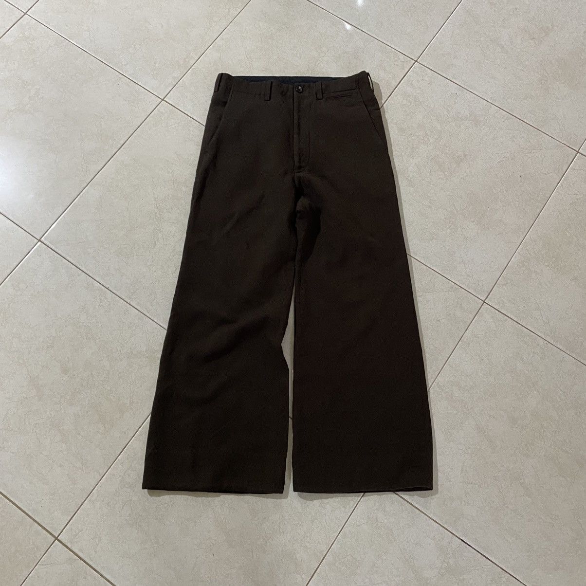 Yohji Yamamoto Yohji Yamamoto Wool Trousers Size US 34 / EU 50 - 1 Thumbnail