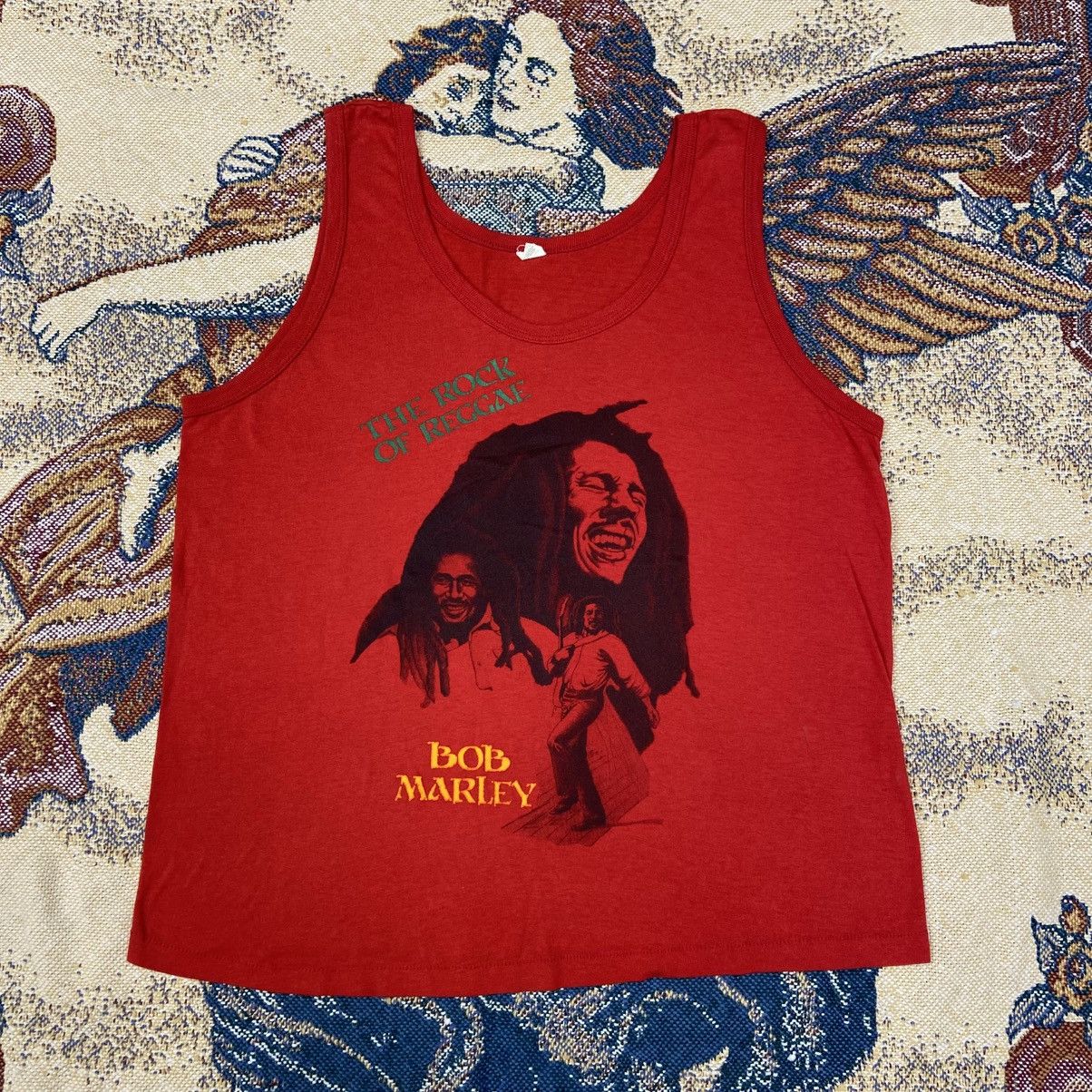 Bob Marley Vintage Bob Marley The Rock Of Reggae Tank Up Size US XL / EU 56 / 4 - 1 Thumbnail