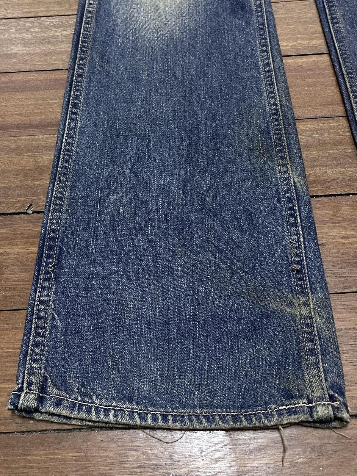 Japanese Brand Very Rare Design Vintage Brand Johnbull X Kojima Jeans 1990s Size US 29 - 5 Thumbnail