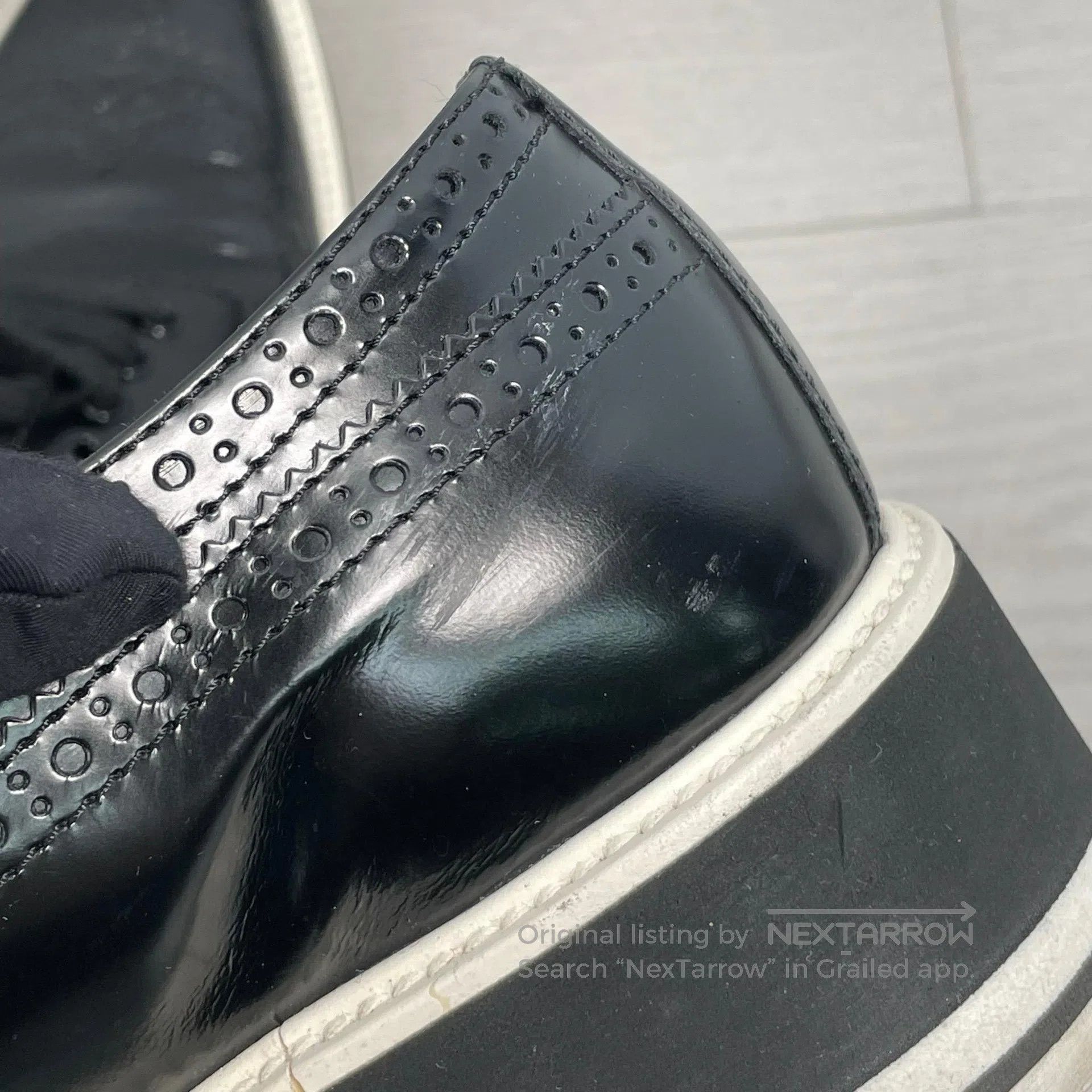 Prada Prada Black glossy brogues| Size US 6 / EU 39 - 8 Thumbnail