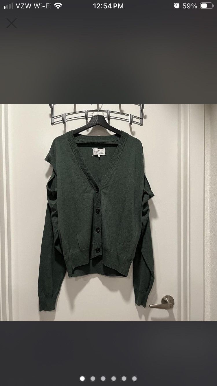 Maison Margiela Maison Margiela Open Armhole Cardigan - S Size S / US 4 / IT 40 - 1 Thumbnail