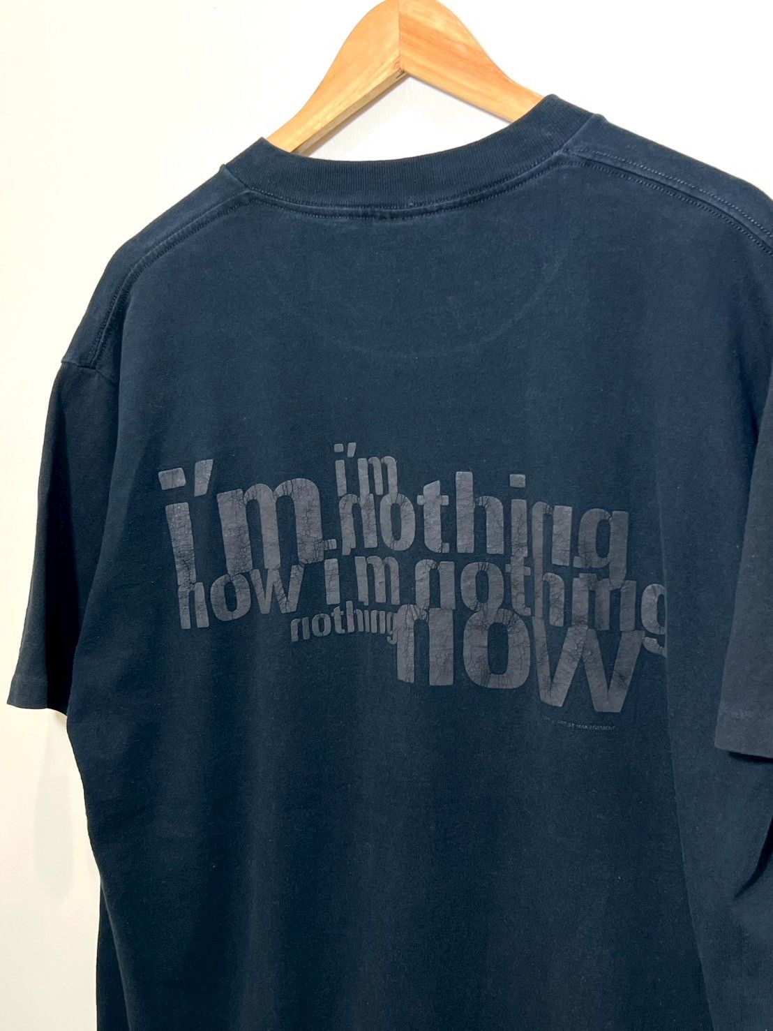 Band Tees × Vintage Vintage 1994's NIN Nine Inch Nails "Now I'm Nothing" bnz01 Size US XL / EU 56 / 4 - 2 Thumbnail