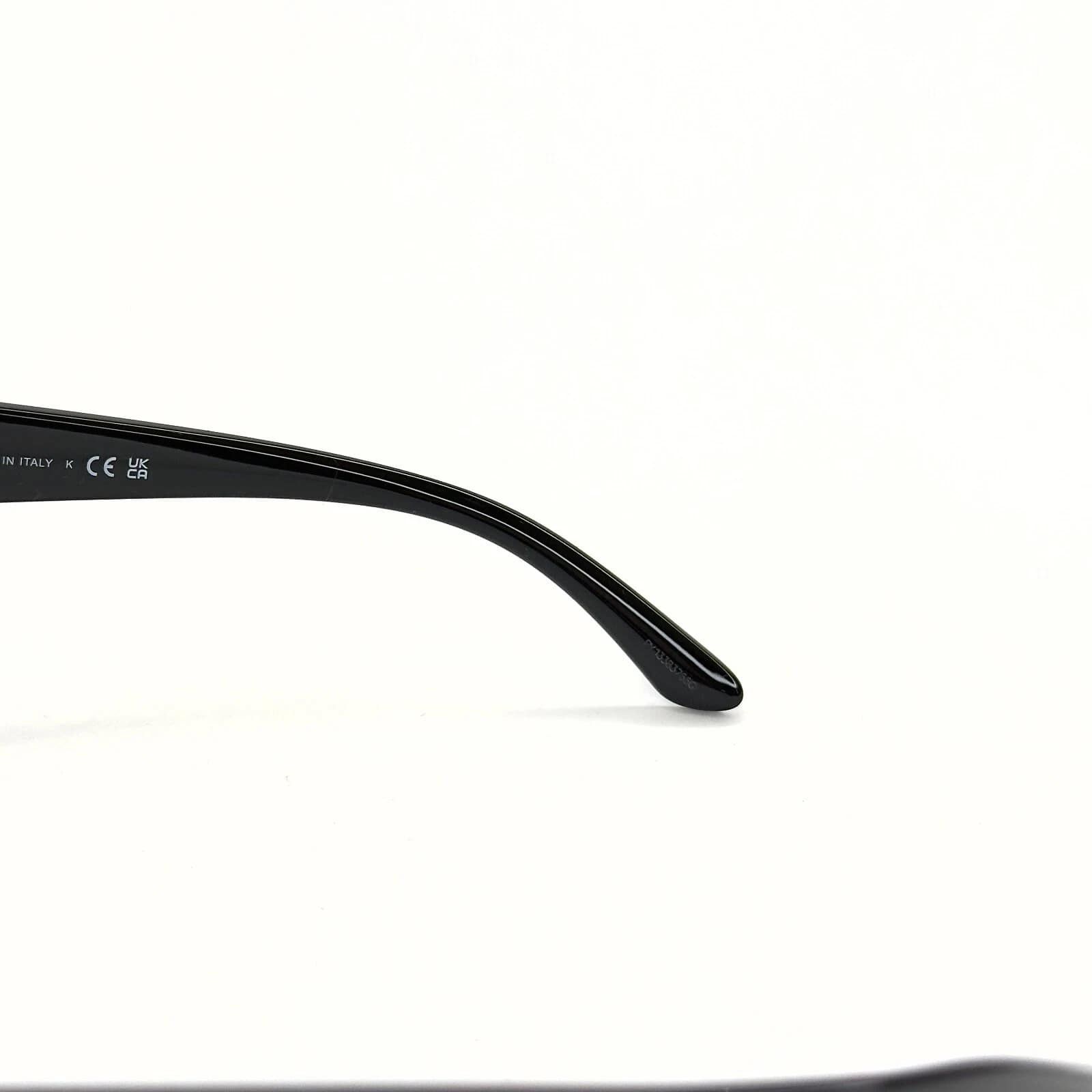 Burberry BURBERRY 4291 BE4291 Black White Rectangular Logo Mask Size ONE SIZE - 4 Thumbnail