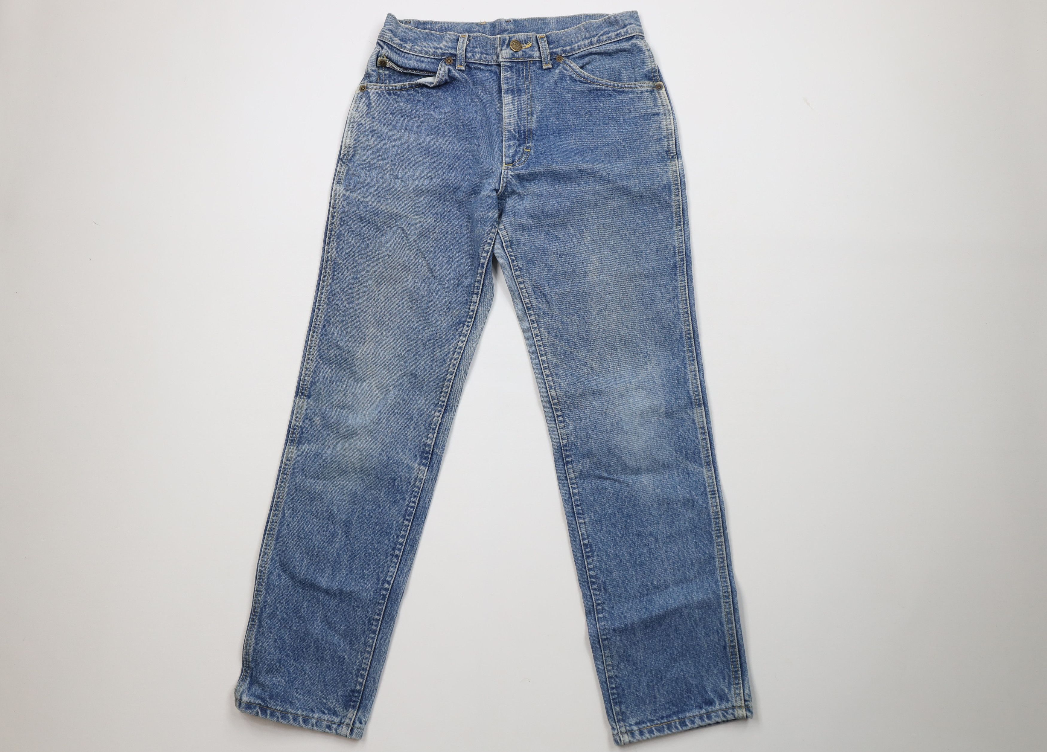 Lee Vintage 80s 90s Lee Straight Leg Denim Jeans Blue USA Size US 30 / EU 46 - 1 Thumbnail