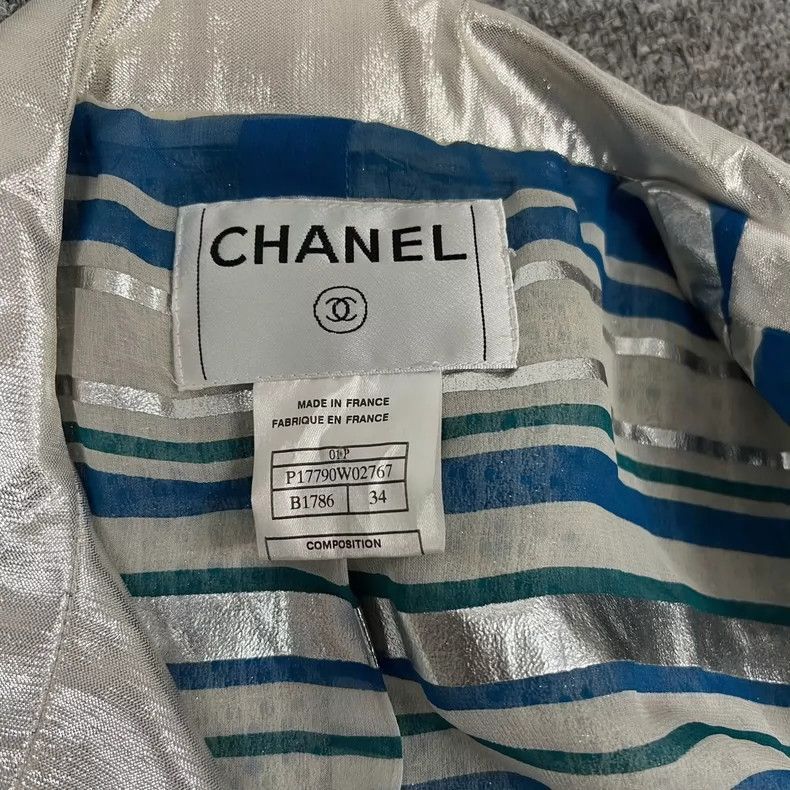 Chanel Chanel Baby Blue ThreePiece Set -2505 Size US 34 / EU 50 - 3 Thumbnail