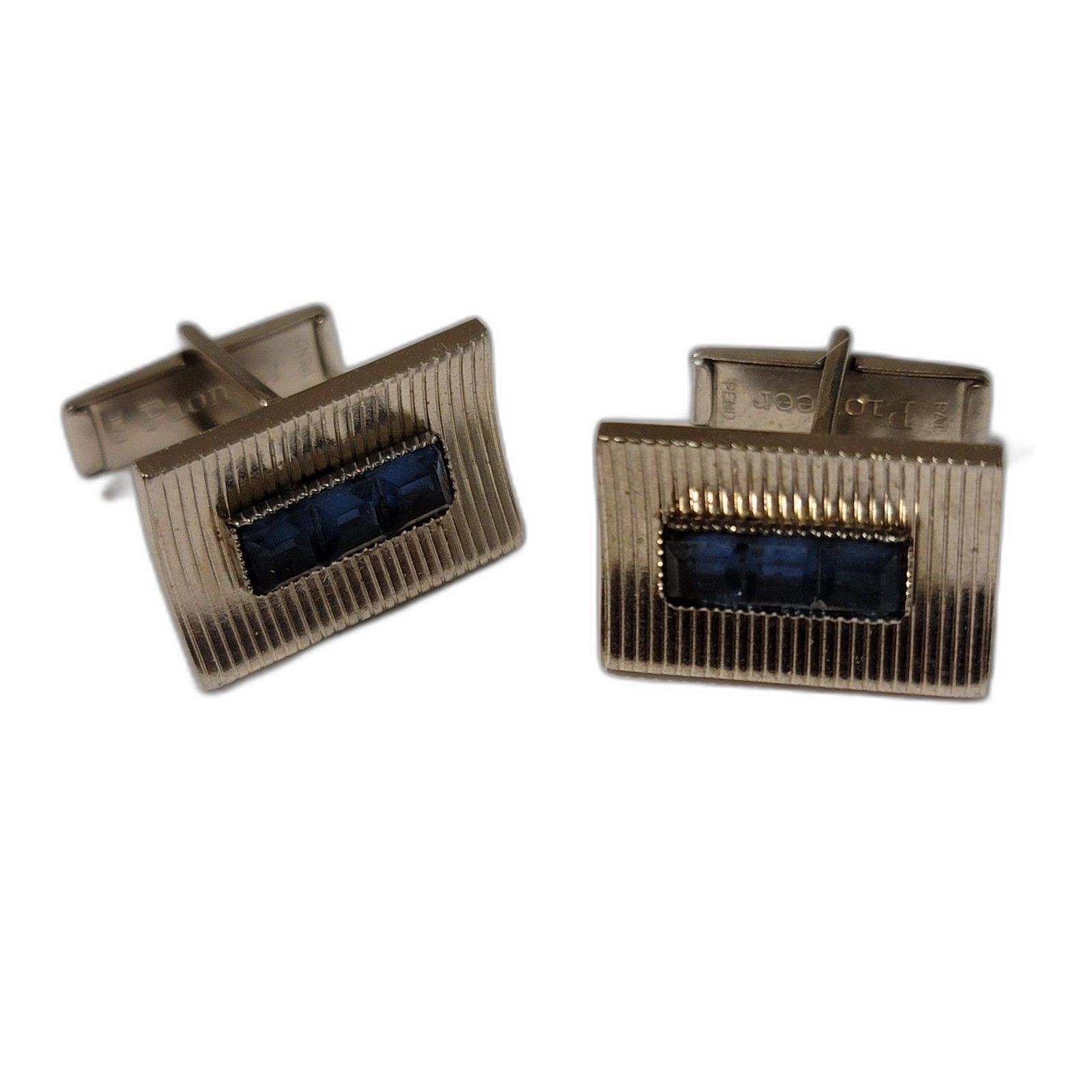 Other Vintage Pioneer Silver Tone Cufflinks Size ONE SIZE - 2 Thumbnail