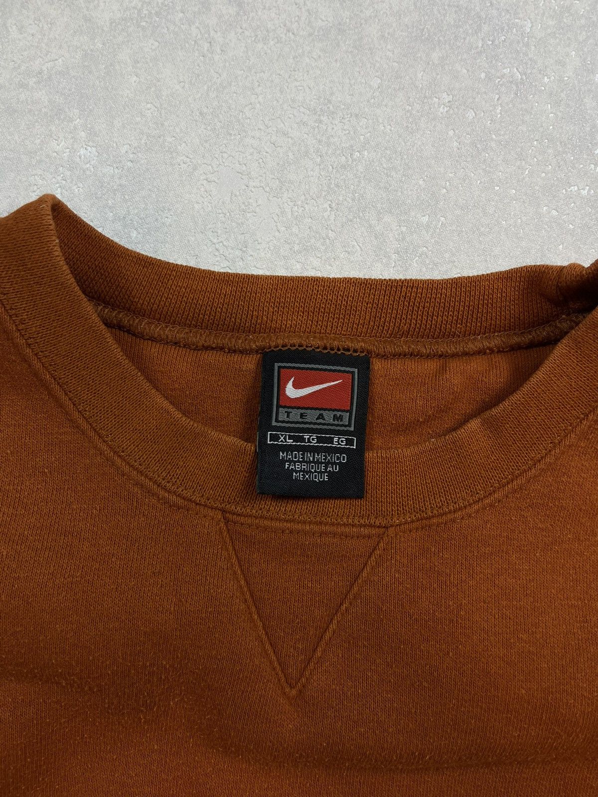 Nike × Vintage 90s Nike Swoosh Vintage Y2K Oversized Boxy Retro Sweatshirt Size US XL / EU 56 / 4 - 3 Thumbnail