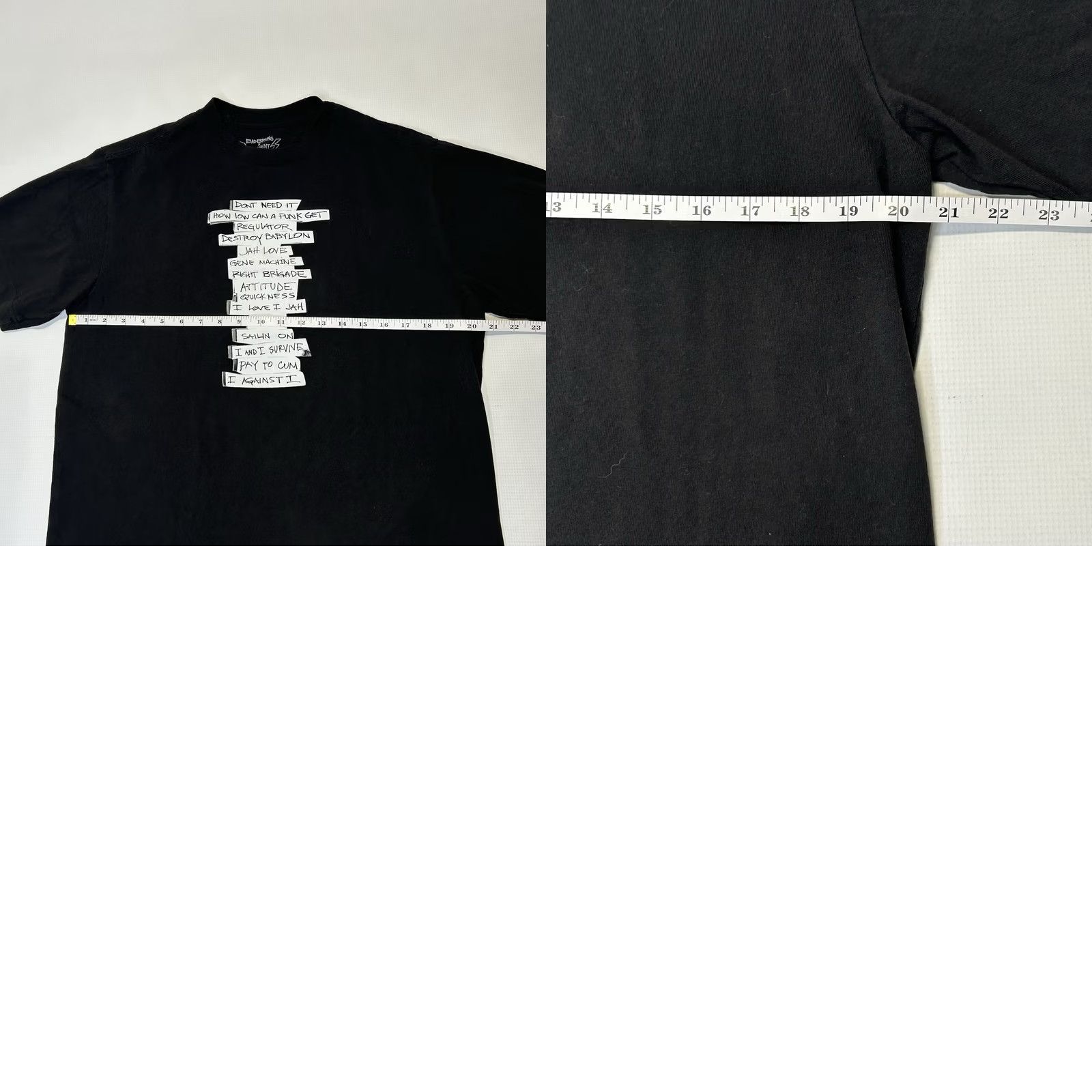 Element Bad Brains X Element Graphic T Shirt Black Size Medium Men Short Sleeve Crew Neck 100% Cotton Size US M / EU 48-50 / 2 - 8 Thumbnail