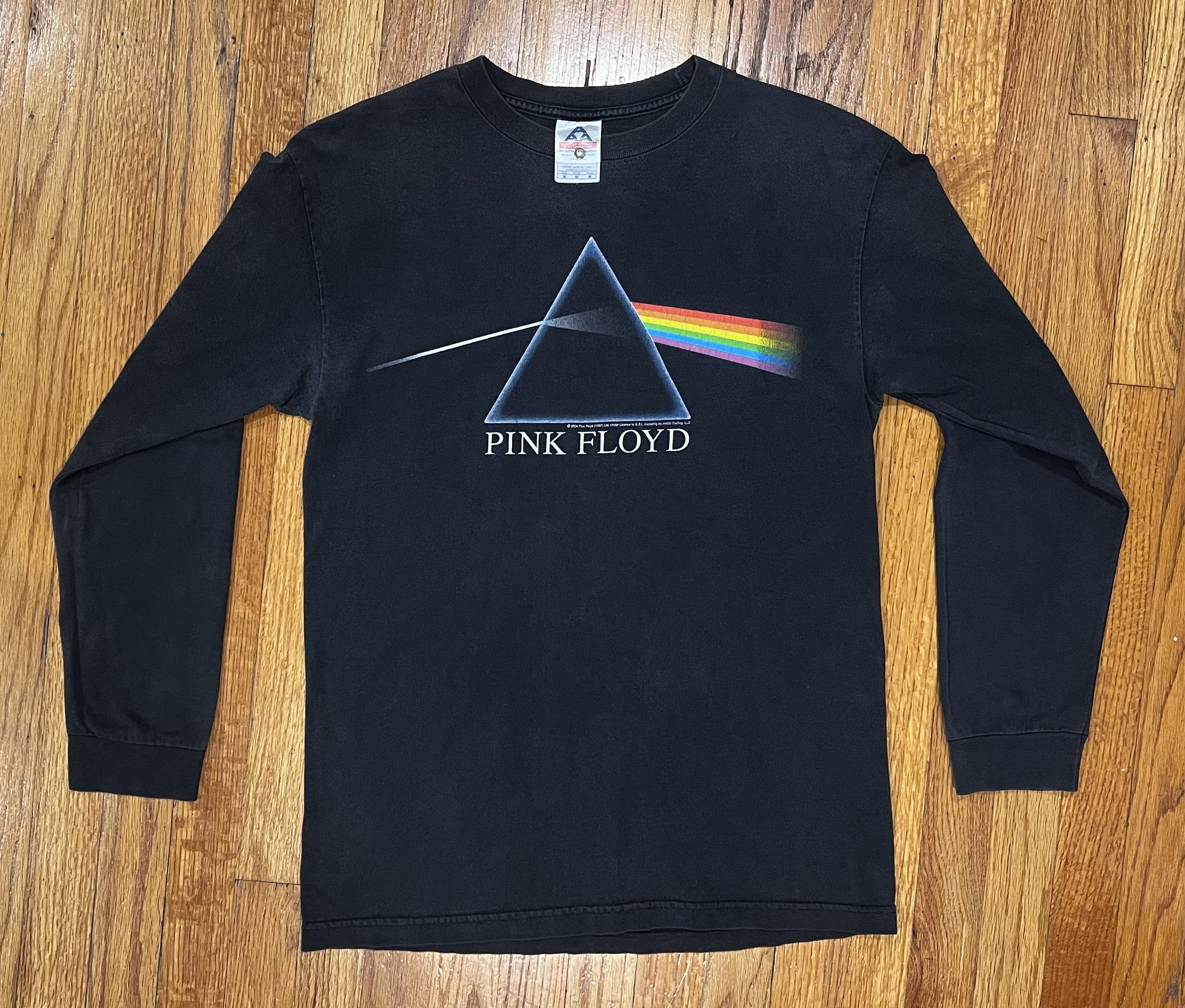 AAA 2004 Pink Floyd Dark Side of Moon Longsleeve Shirt Size US M / EU 48-50 / 2 - 3 Thumbnail